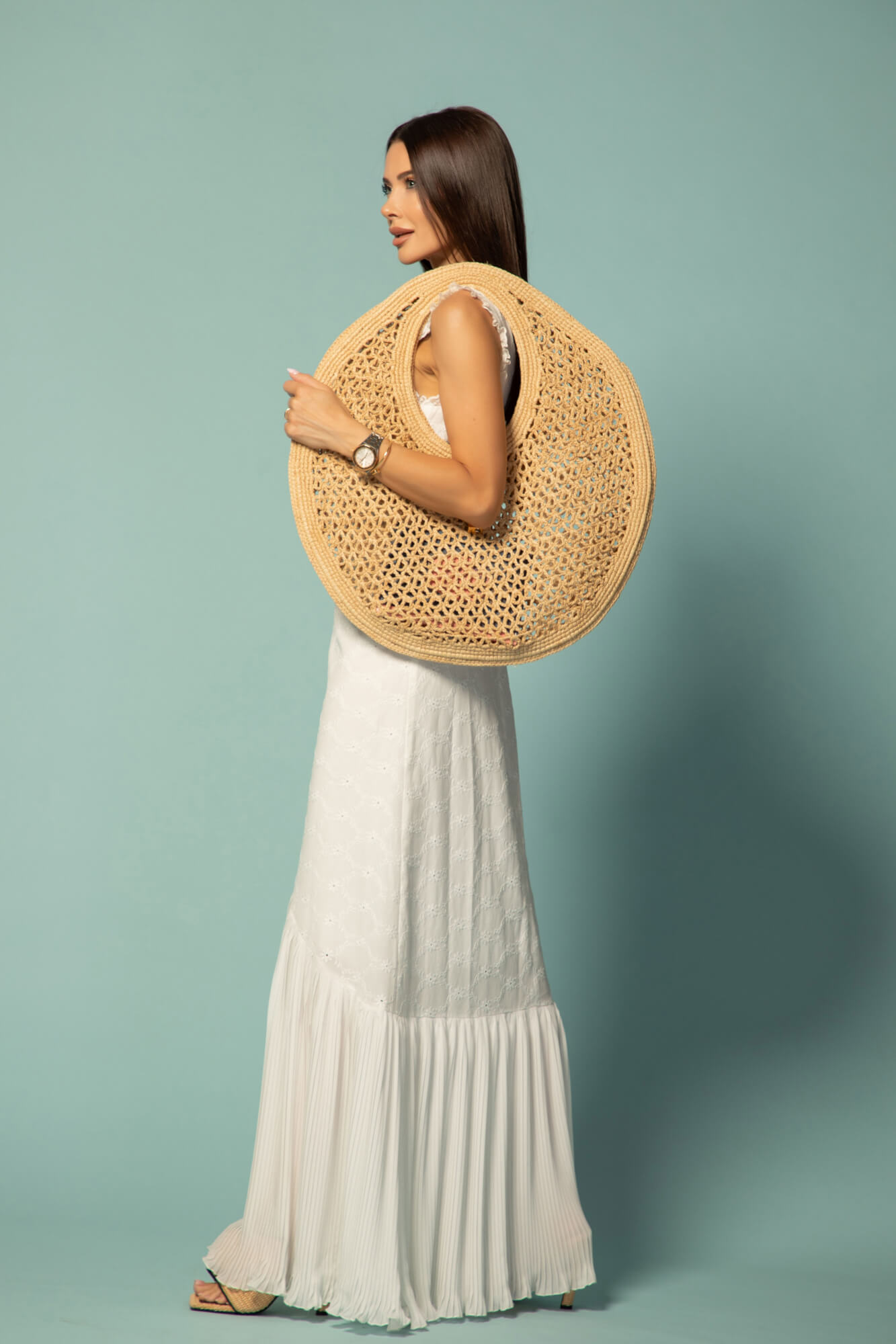 Style Story Rochie Lungă - Ecru - Imagine 13