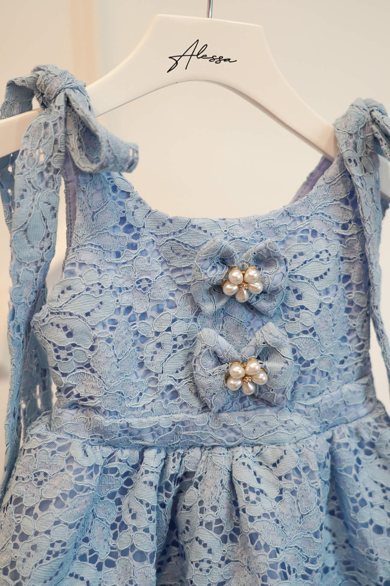 Sky’s Embrace Mini Rochie - Blue - Imagine 5
