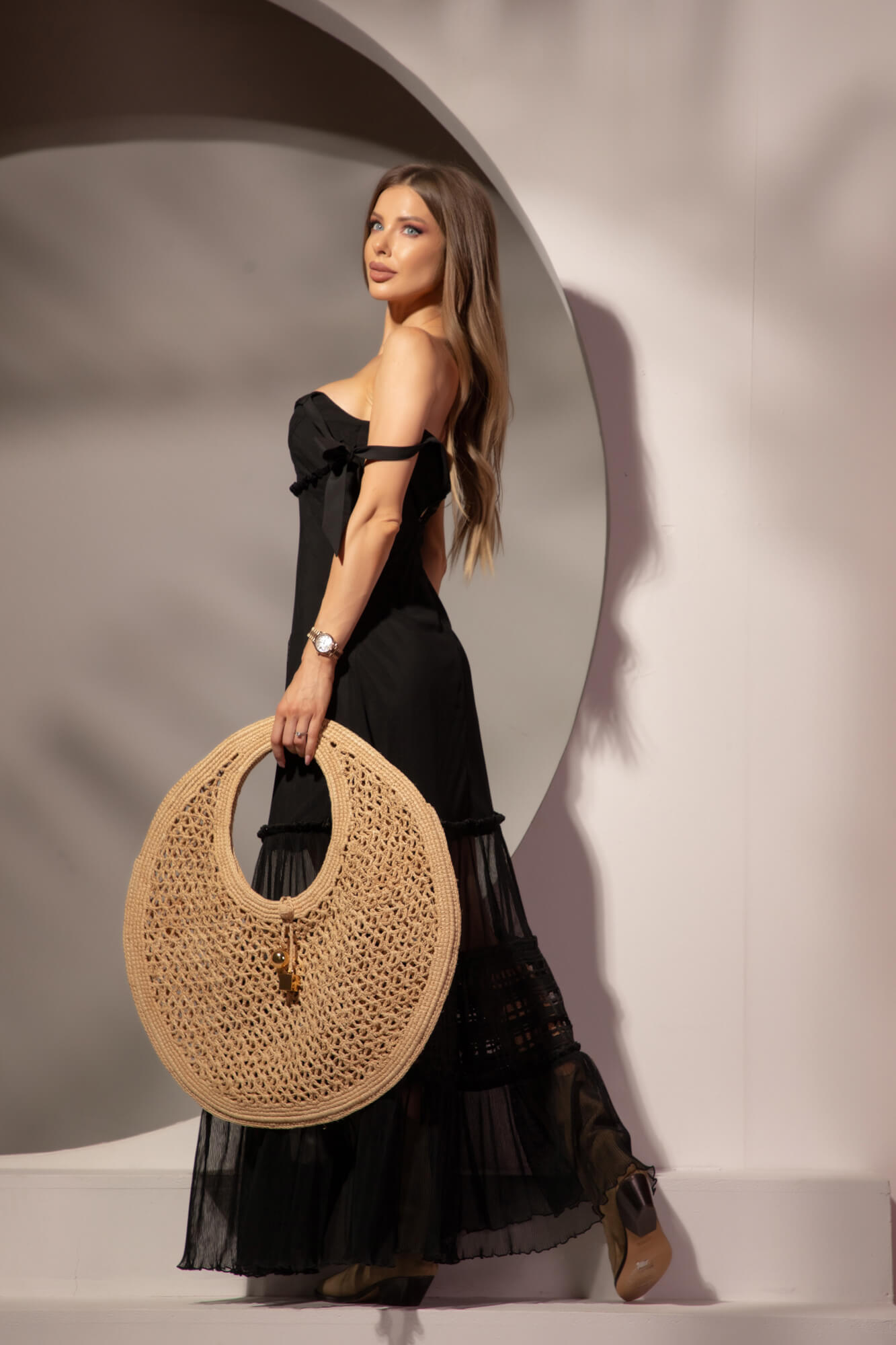 Aloha After Party Rochie Lungă - Black - Imagine 9