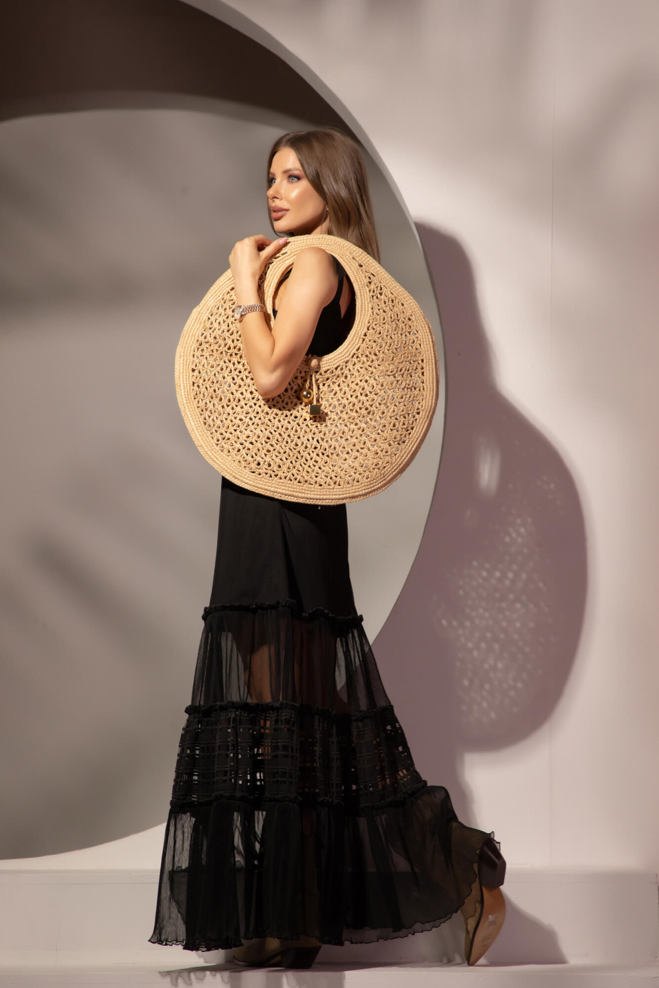 Aloha After Party Rochie Lungă - Black - Imagine 13