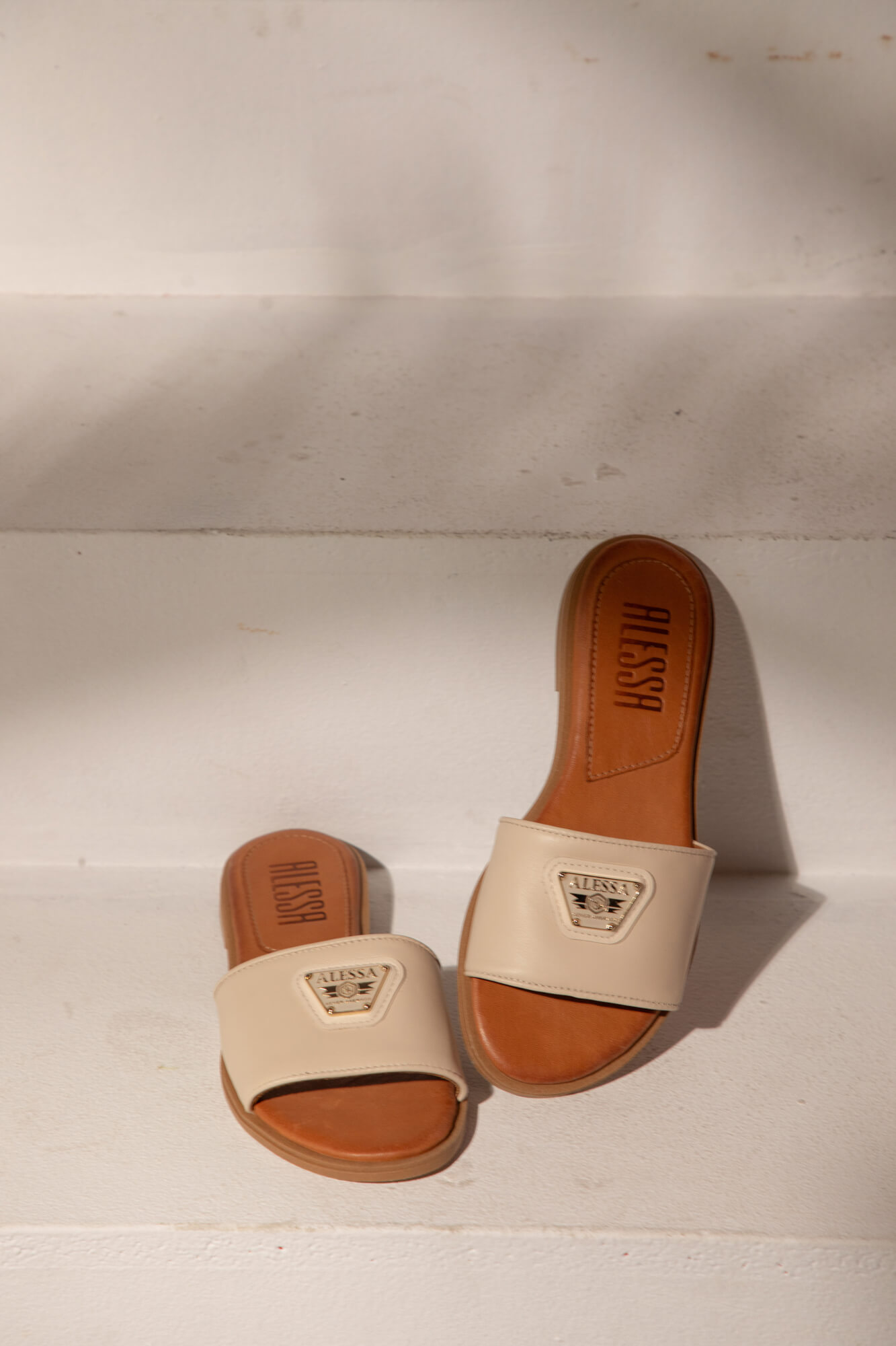 Elite Stride Papuci - Soft Beige - Imagine 4