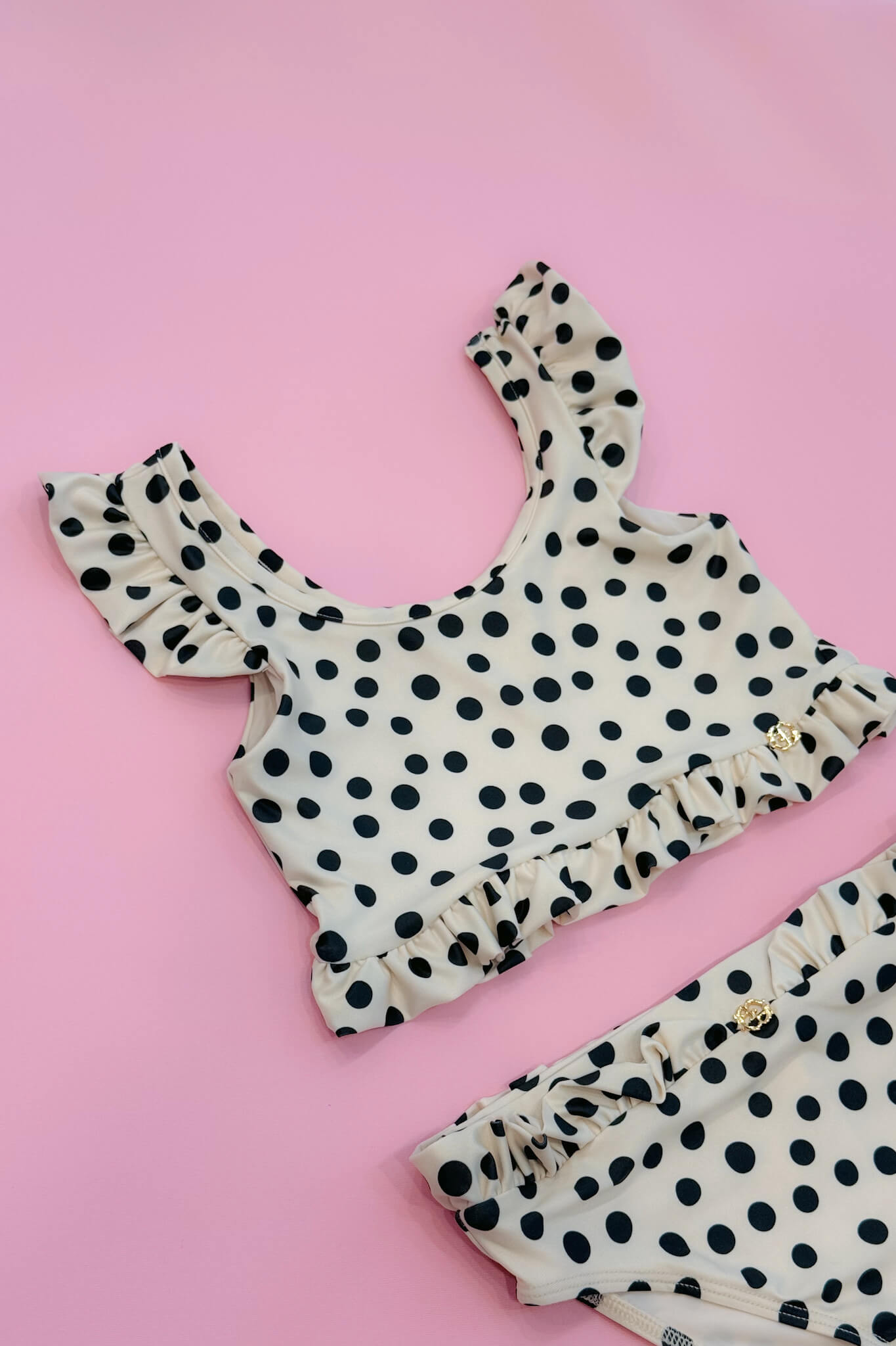 Playful Elegance Mini Costum de baie crop-top - Imagine 8