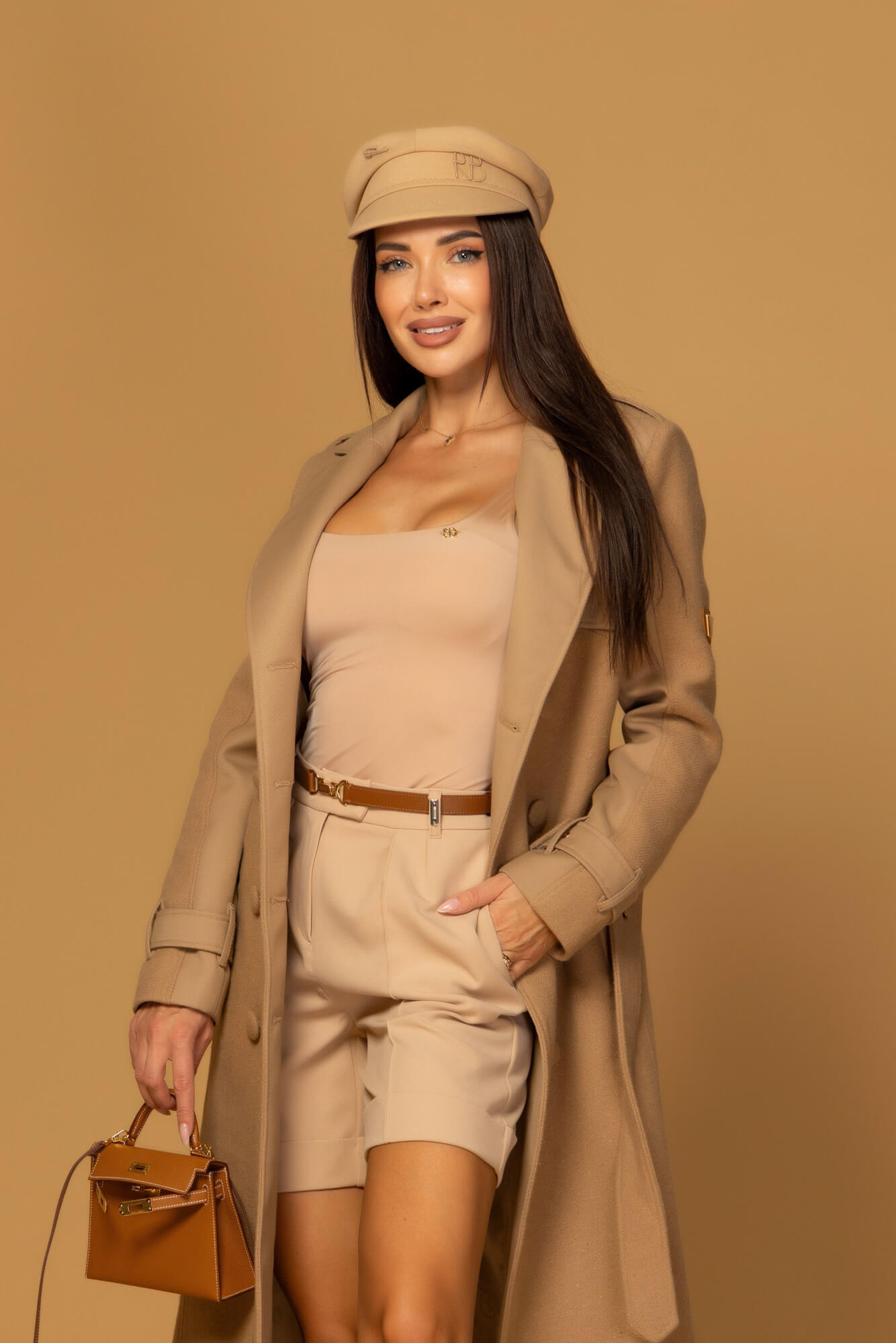 Timeless Twist Pantaloni Scurți - Nude - Imagine 24