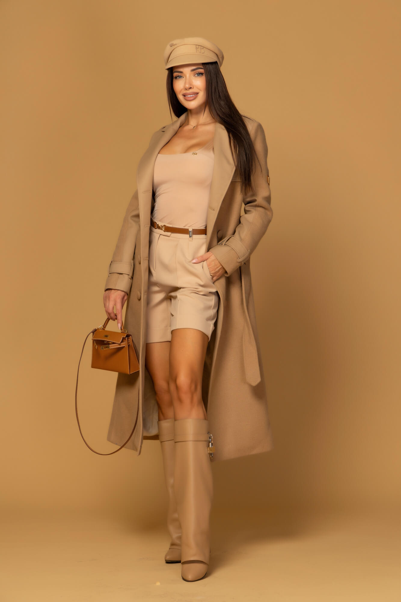Timeless Twist Pantaloni Scurți - Nude - Imagine 25
