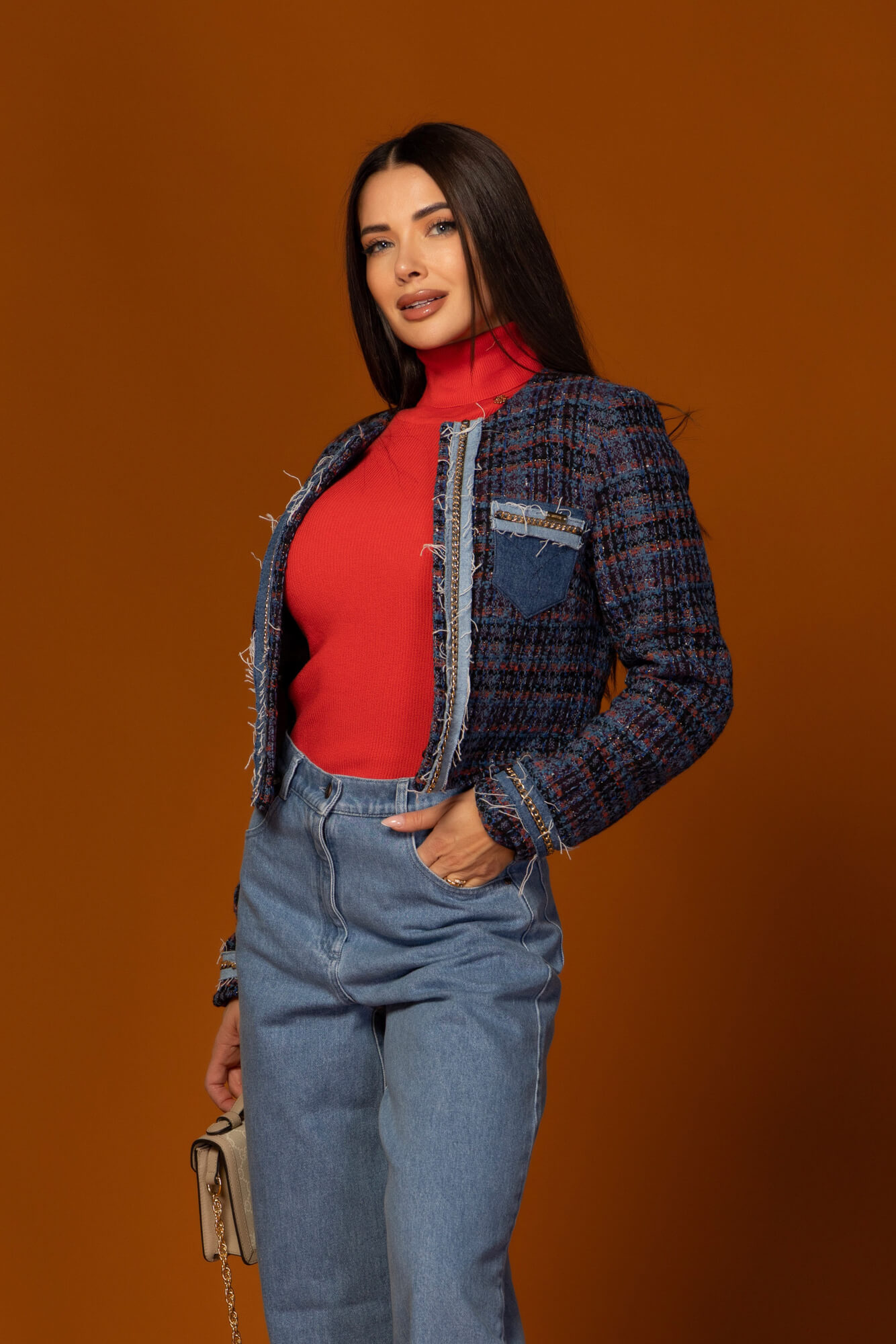 Denim Identity Blugi - Blue - Imagine 34