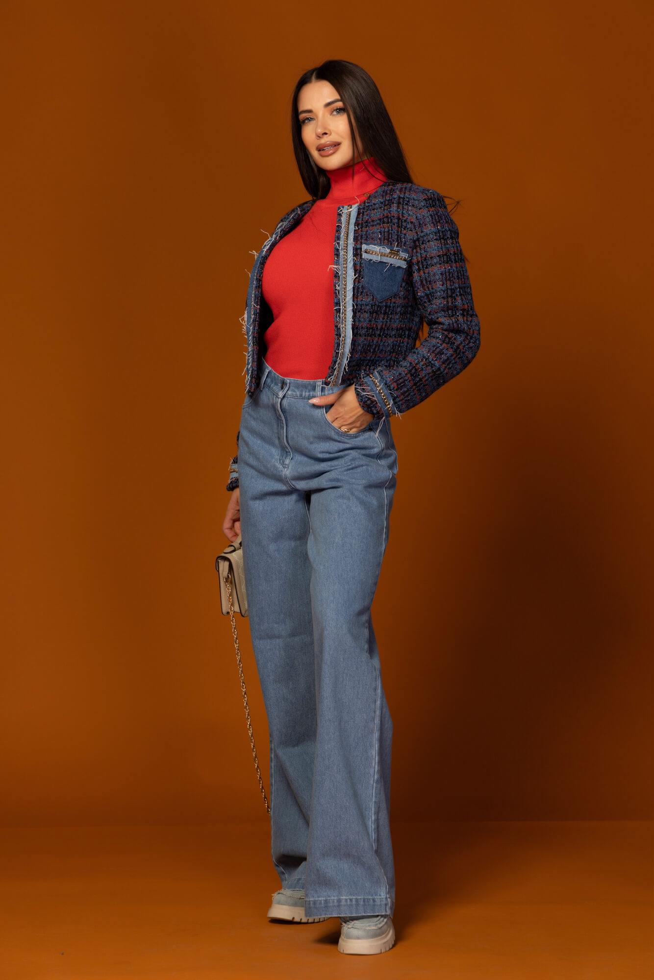 Denim Identity Blugi - Blue - Imagine 33