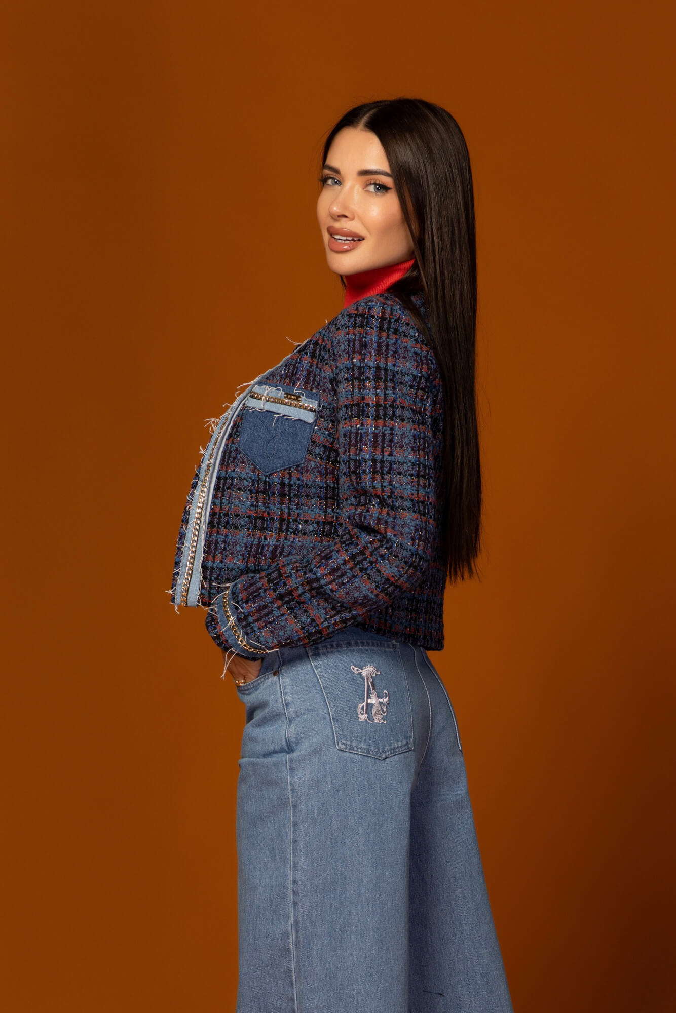 Denim Identity Blugi - Blue - Imagine 35