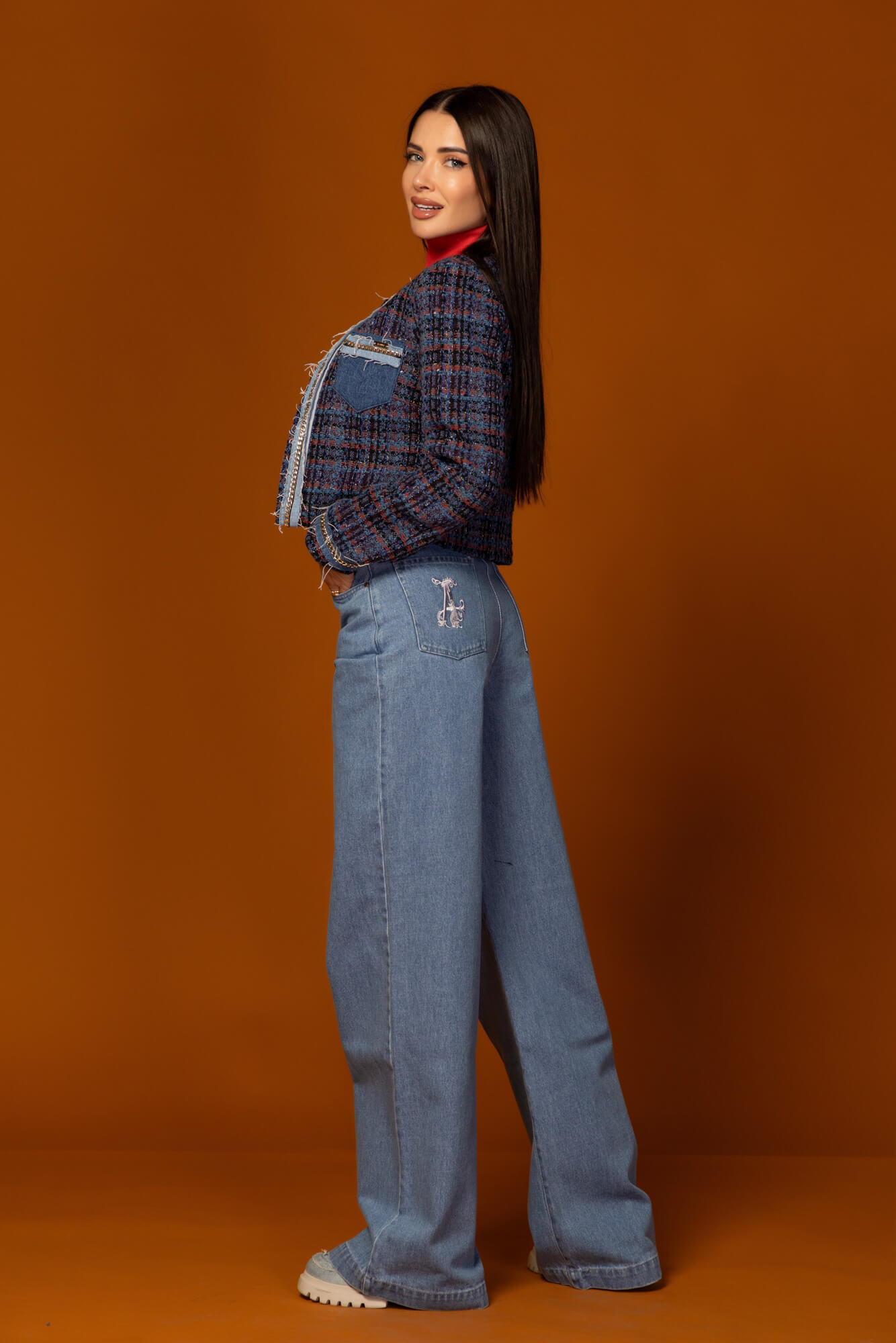 Denim Identity Blugi - Blue - Imagine 32