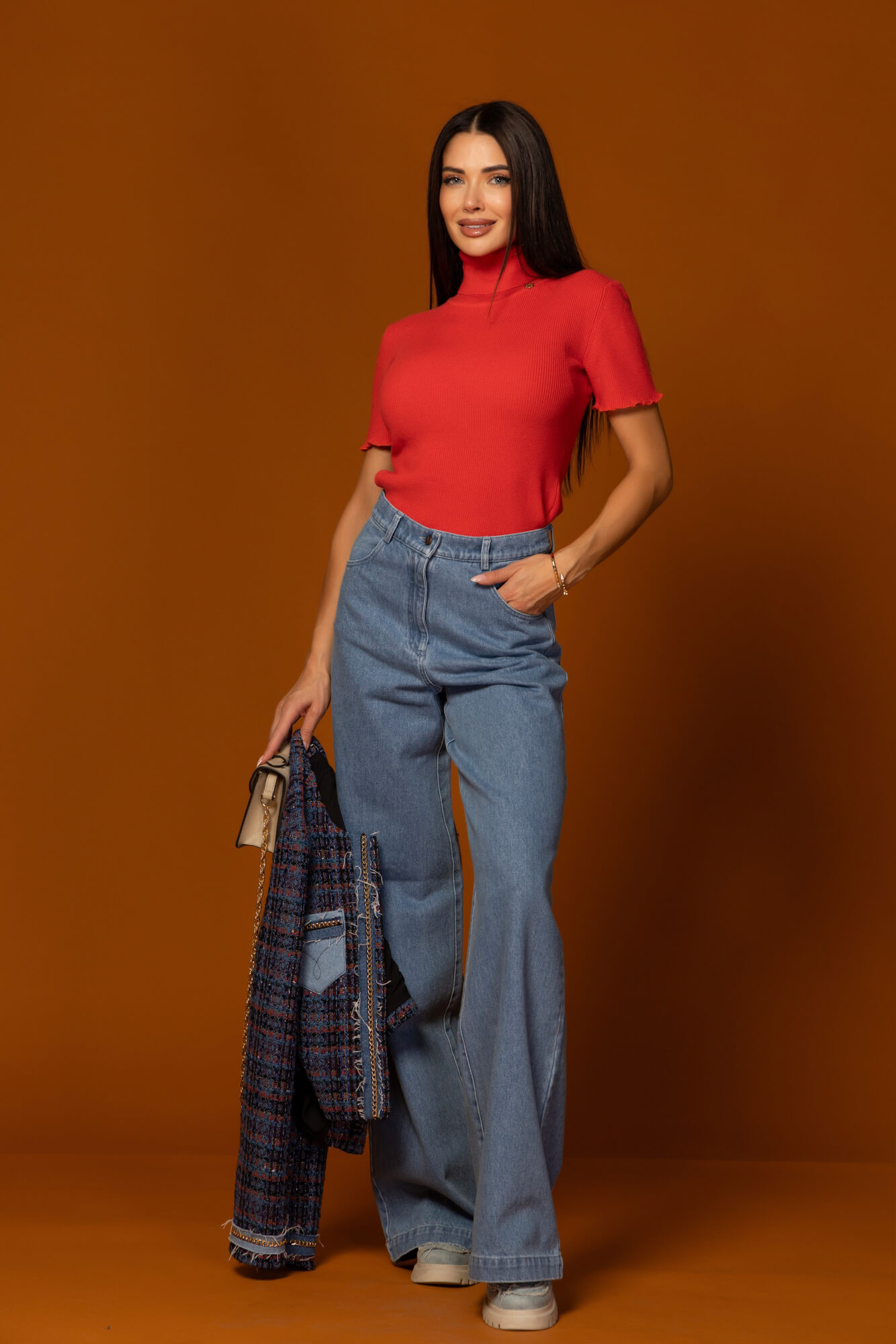 Denim Identity Blugi - Blue - Imagine 37
