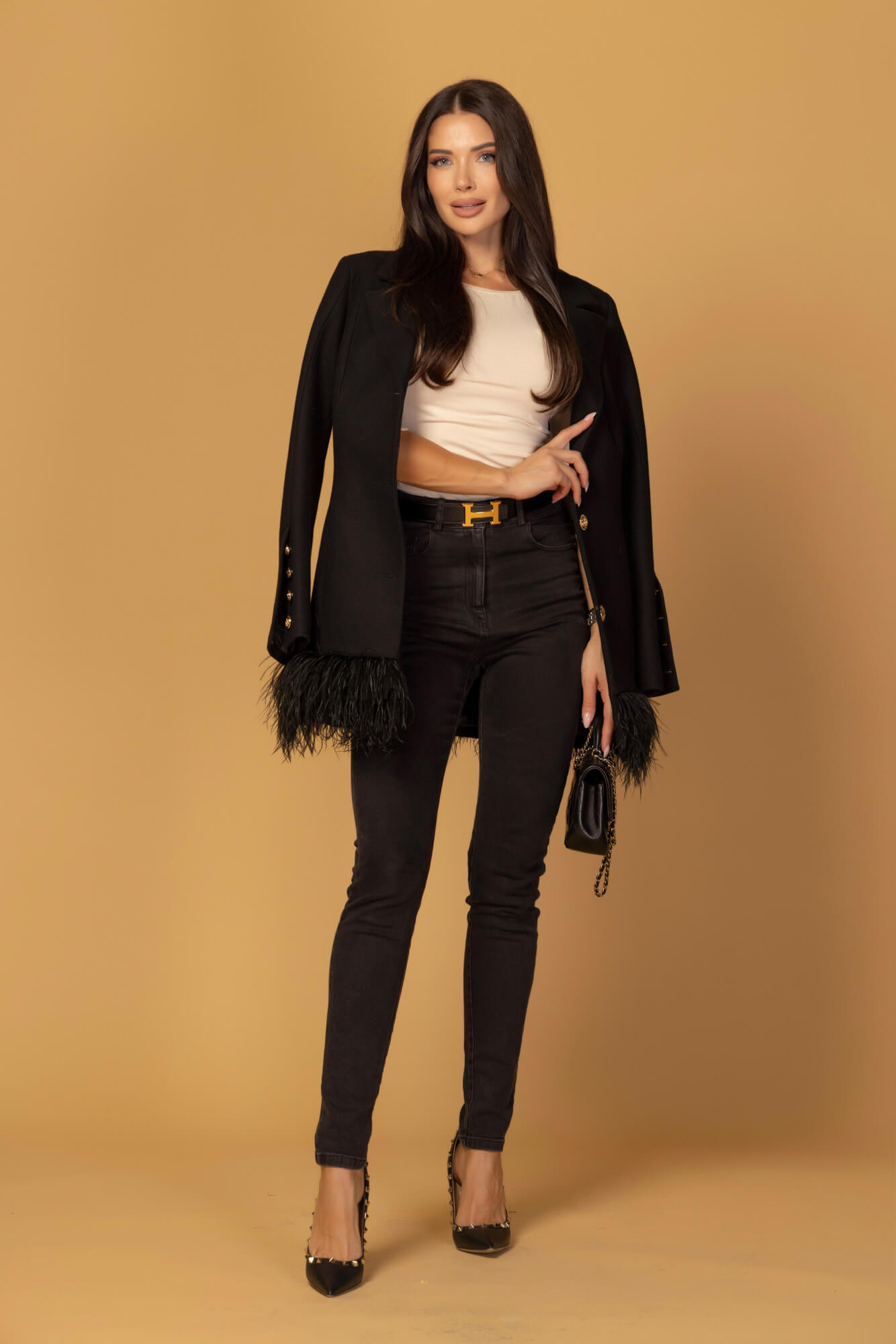 Elite Insignia bluză cu mânecă 3/4 - Soft Beige - Imagine 15
