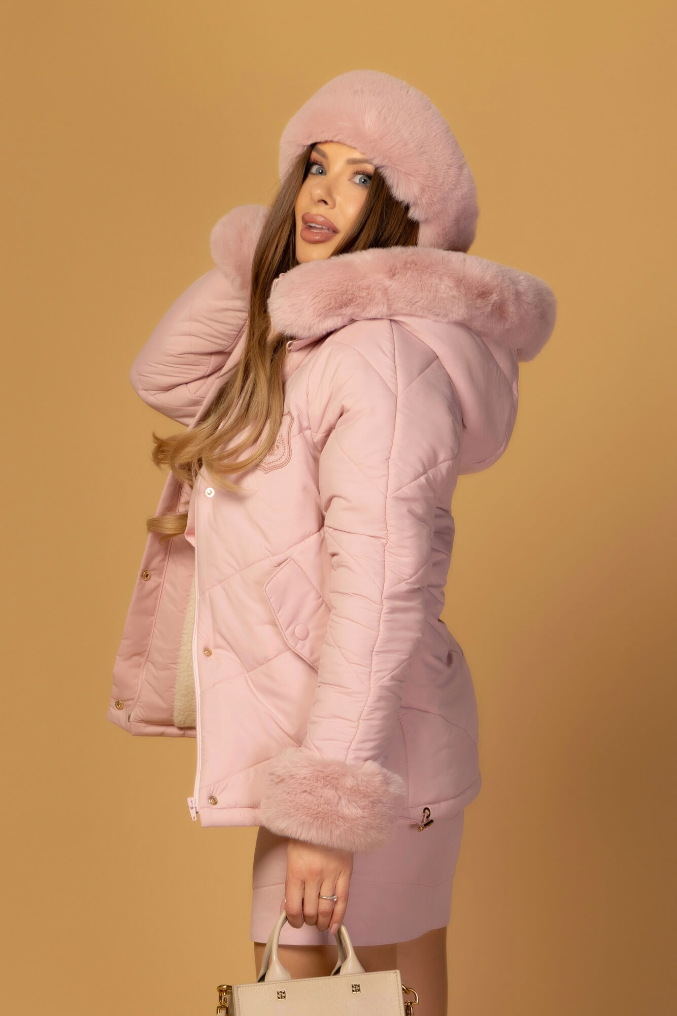 Winter Icon fustă-pantalon de iarnă - Pink - Imagine 28