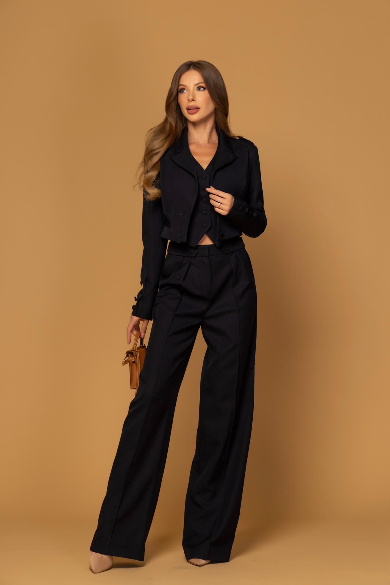 Soft Allure Sacou Blazer - Dark Blue - Imagine 16
