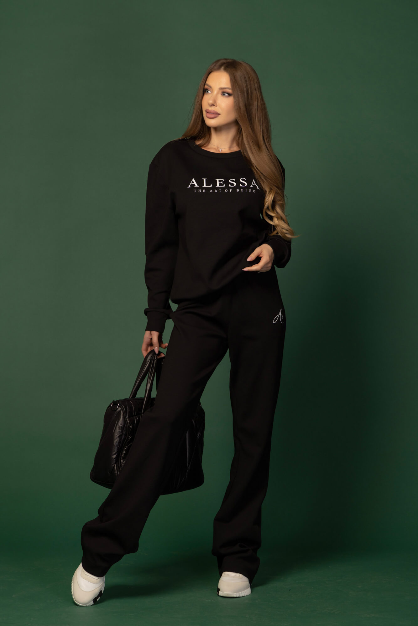 Alessa Pulse Pantaloni sport - Black - Imagine 13