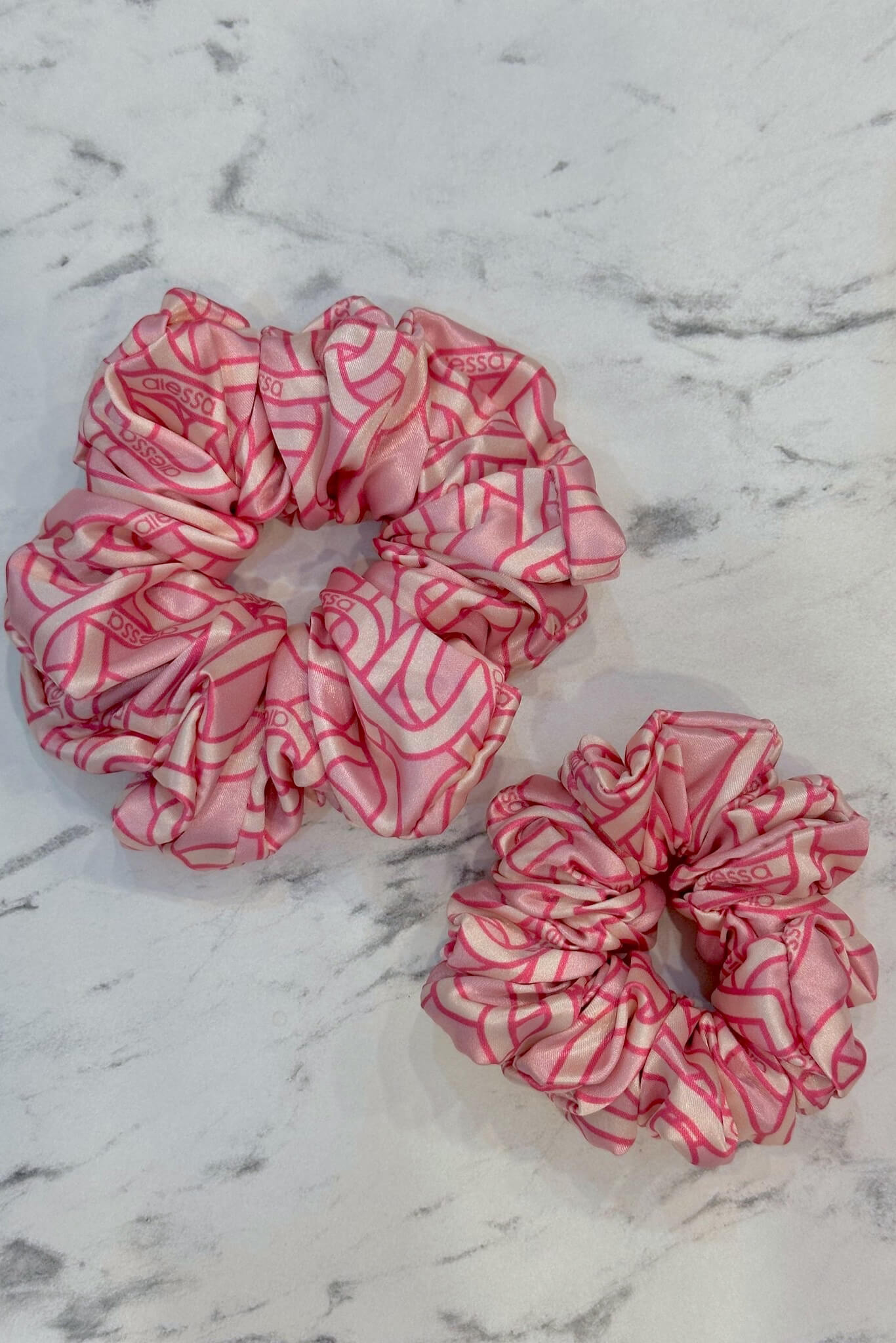 Over The Rainbow Scrunchie mare - Luxury Pink - Imagine 10
