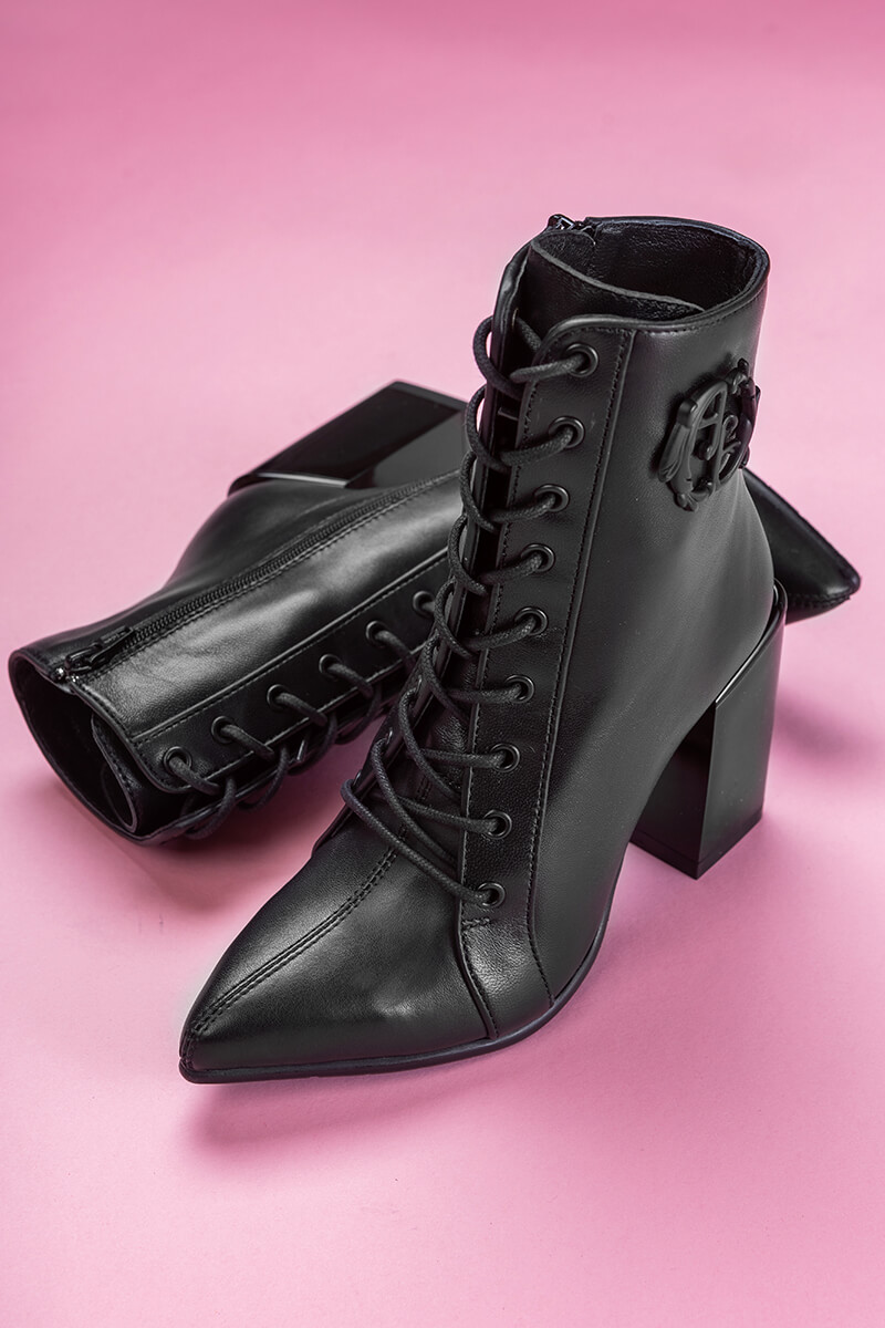 Cizme Alessa Rococo - Black - Imagine 14
