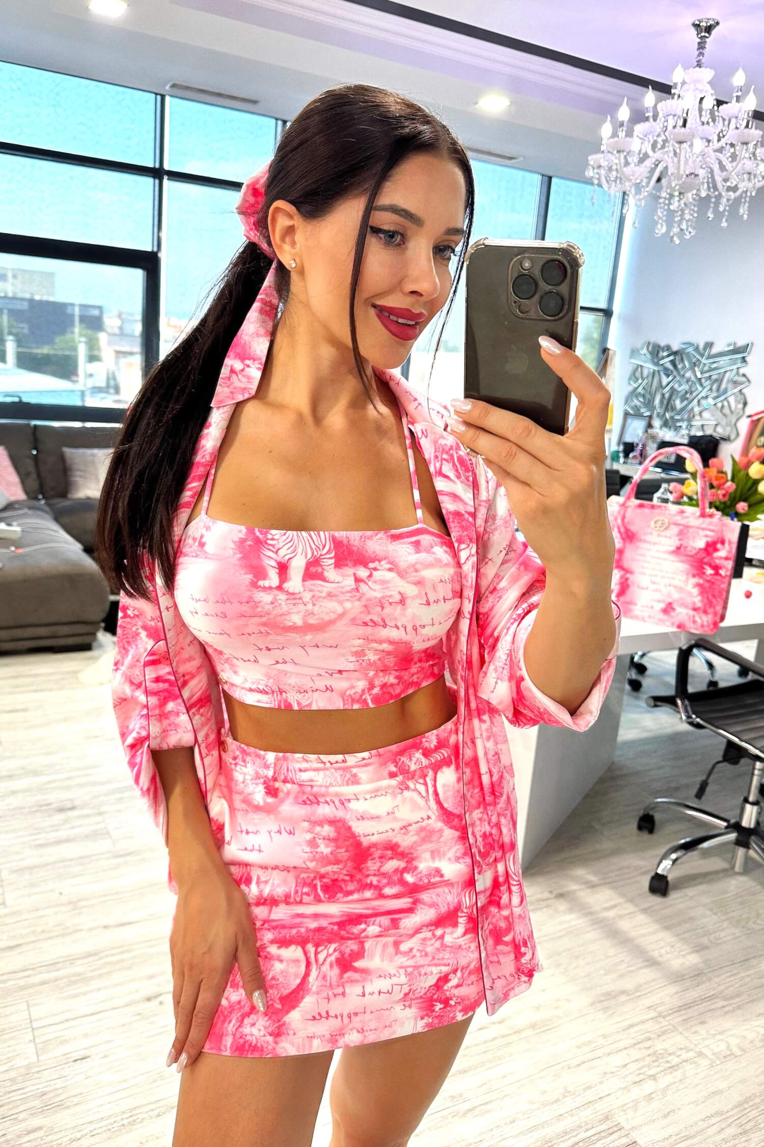 Trendsetter Icon Fustă-Pantalon - Pink - Imagine 11