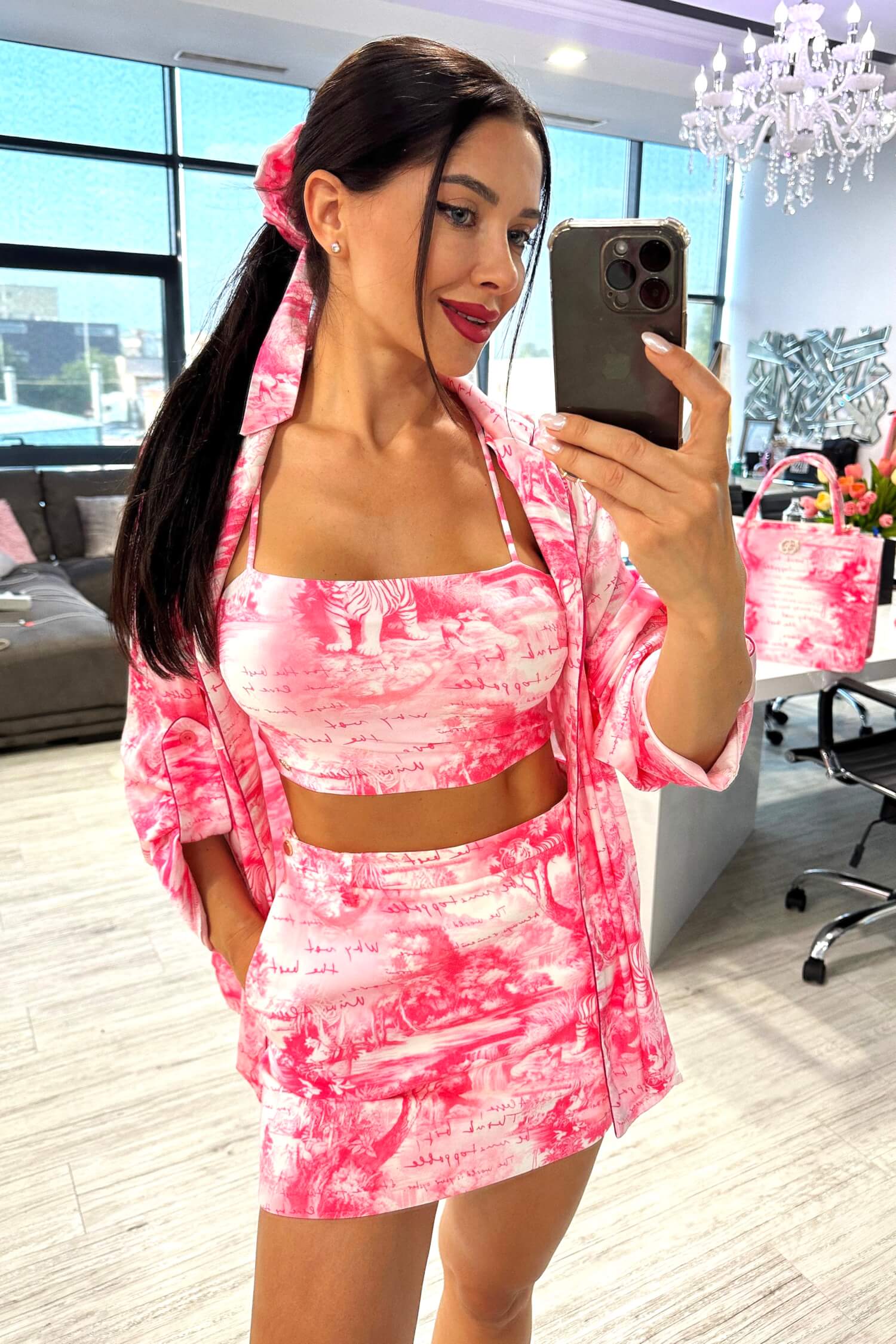 Trendsetter Icon Fustă-Pantalon - Pink - Imagine 10