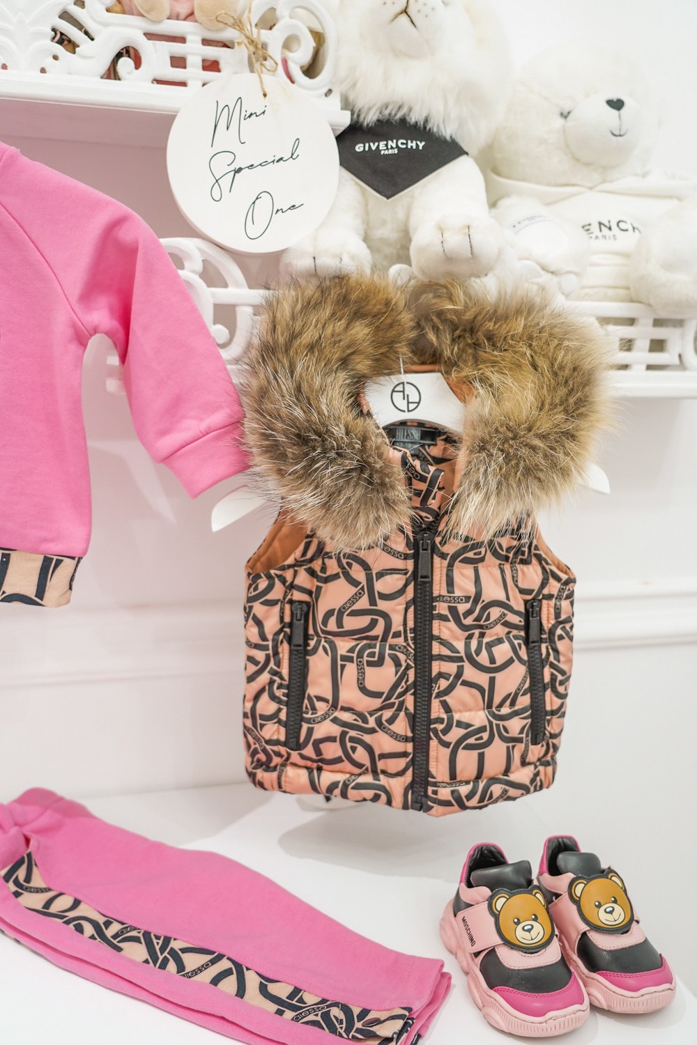 One more hug Alessa mini pantalon - roz - Imagine 18