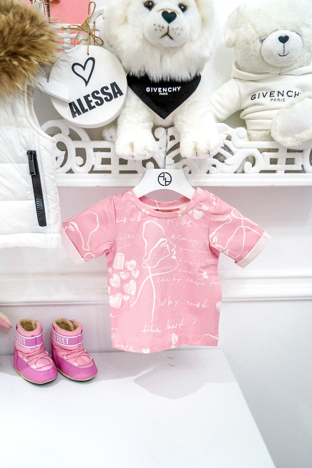 Position To Win mini T-Shirt - Light Pink - Imagine 13