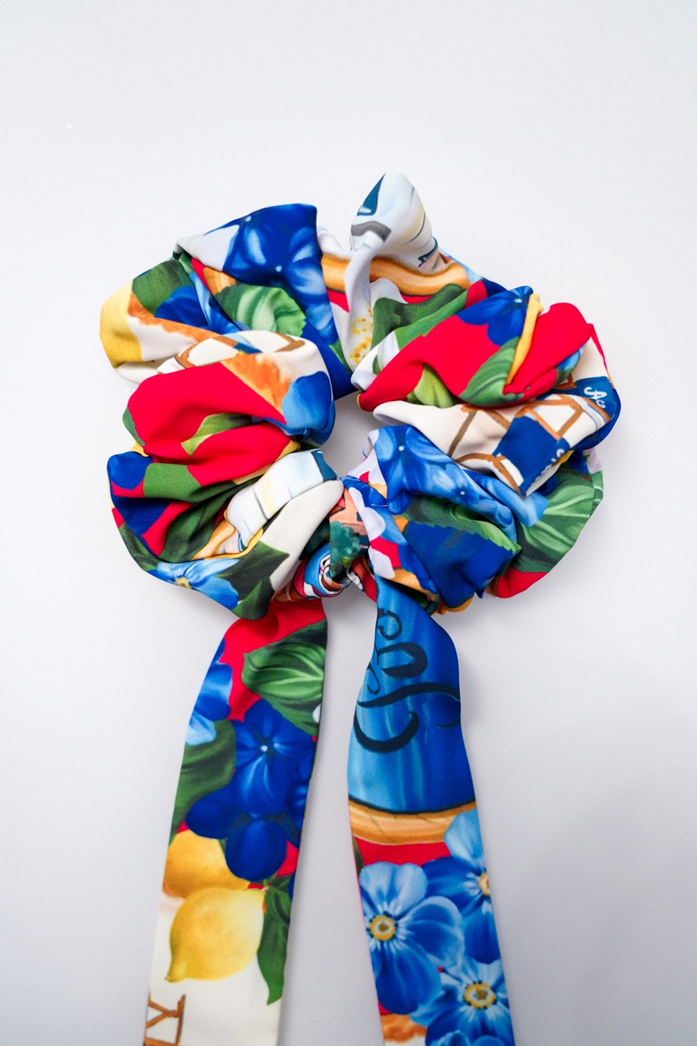 Paradise in Positano Scrunchie-Fundă - Imagine 6