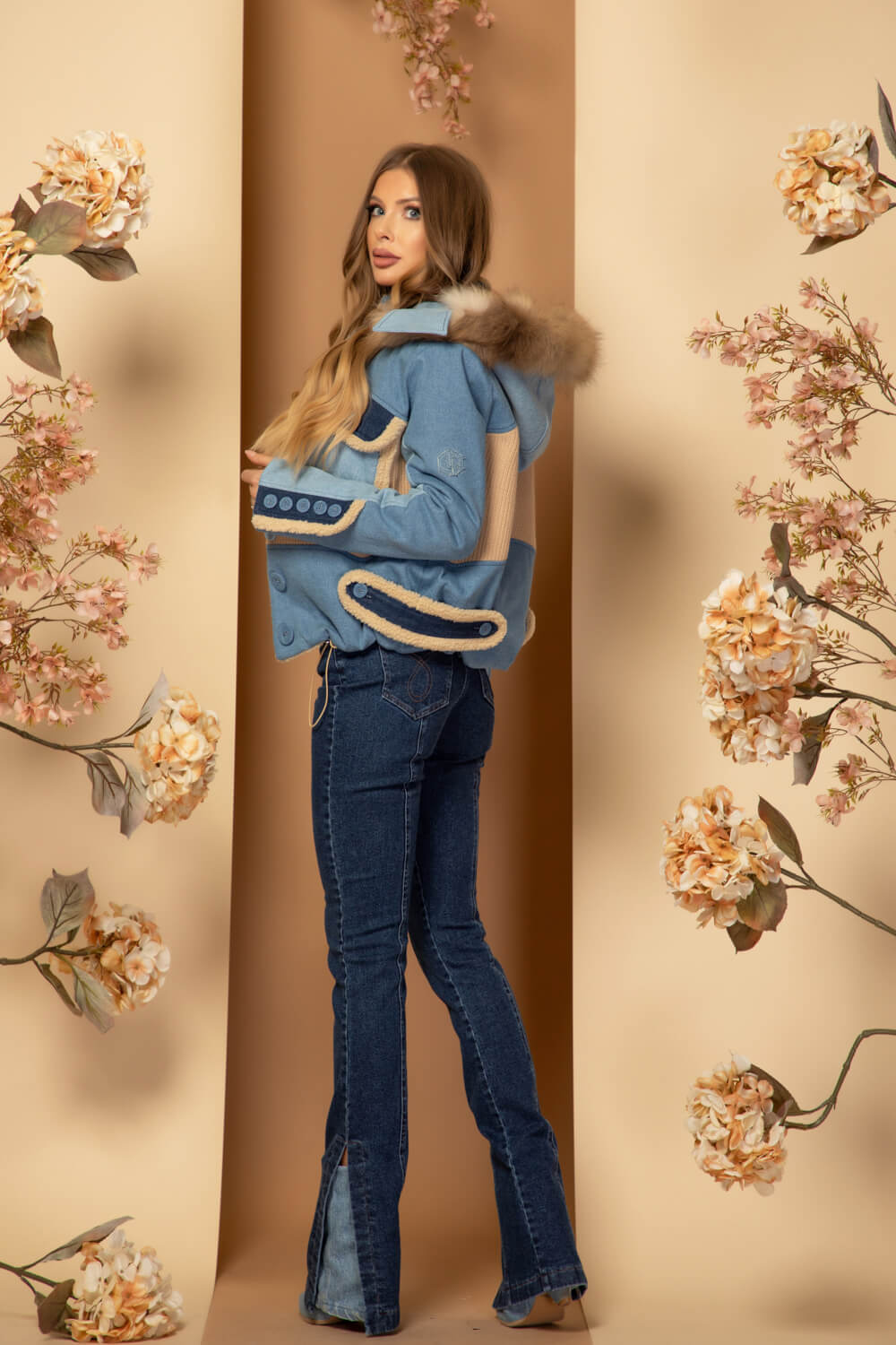 Denim Queen Jachetă De Iarnă - Imagine 25