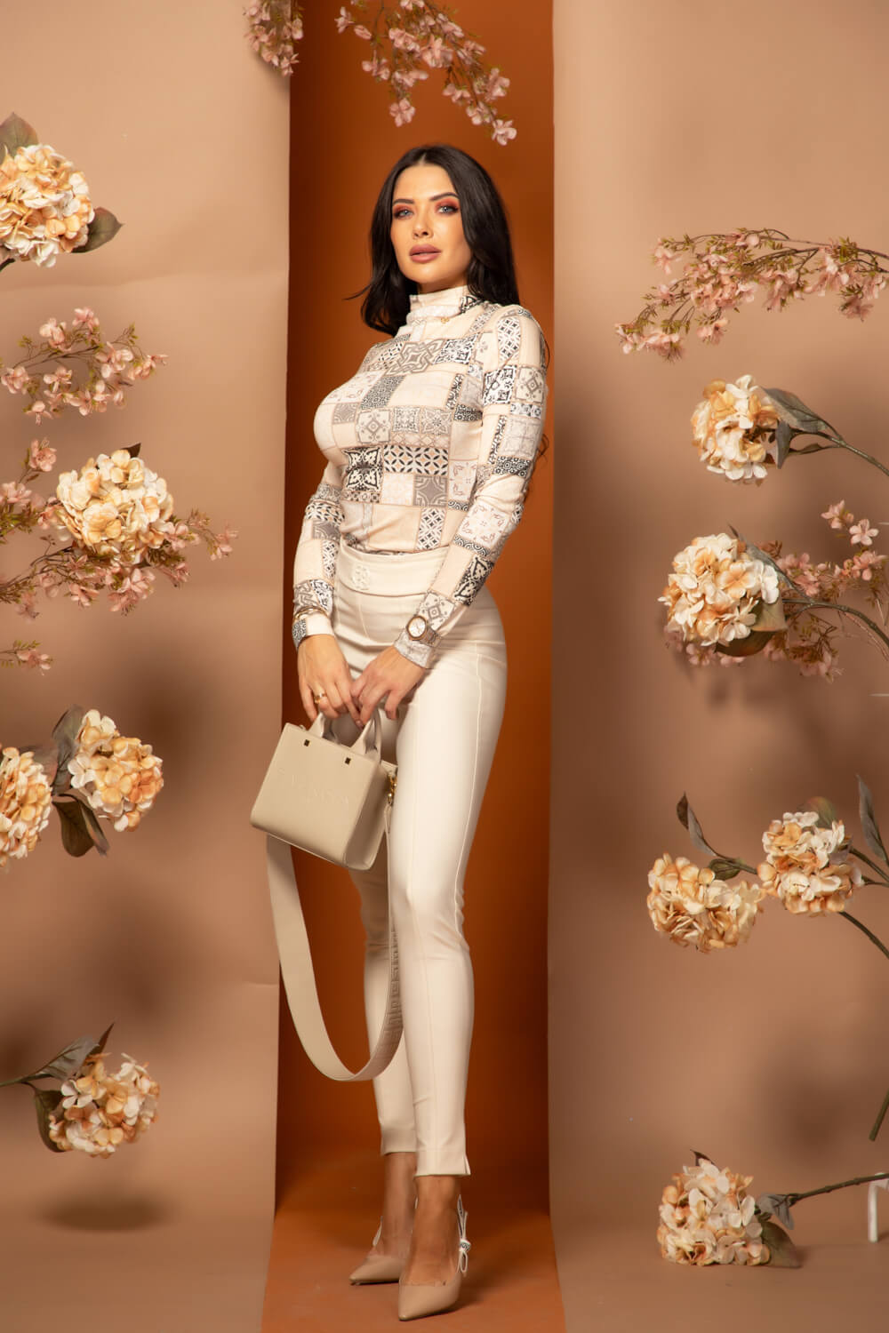 Autumnal Reverie Polo Din Tricot - Imagine 11
