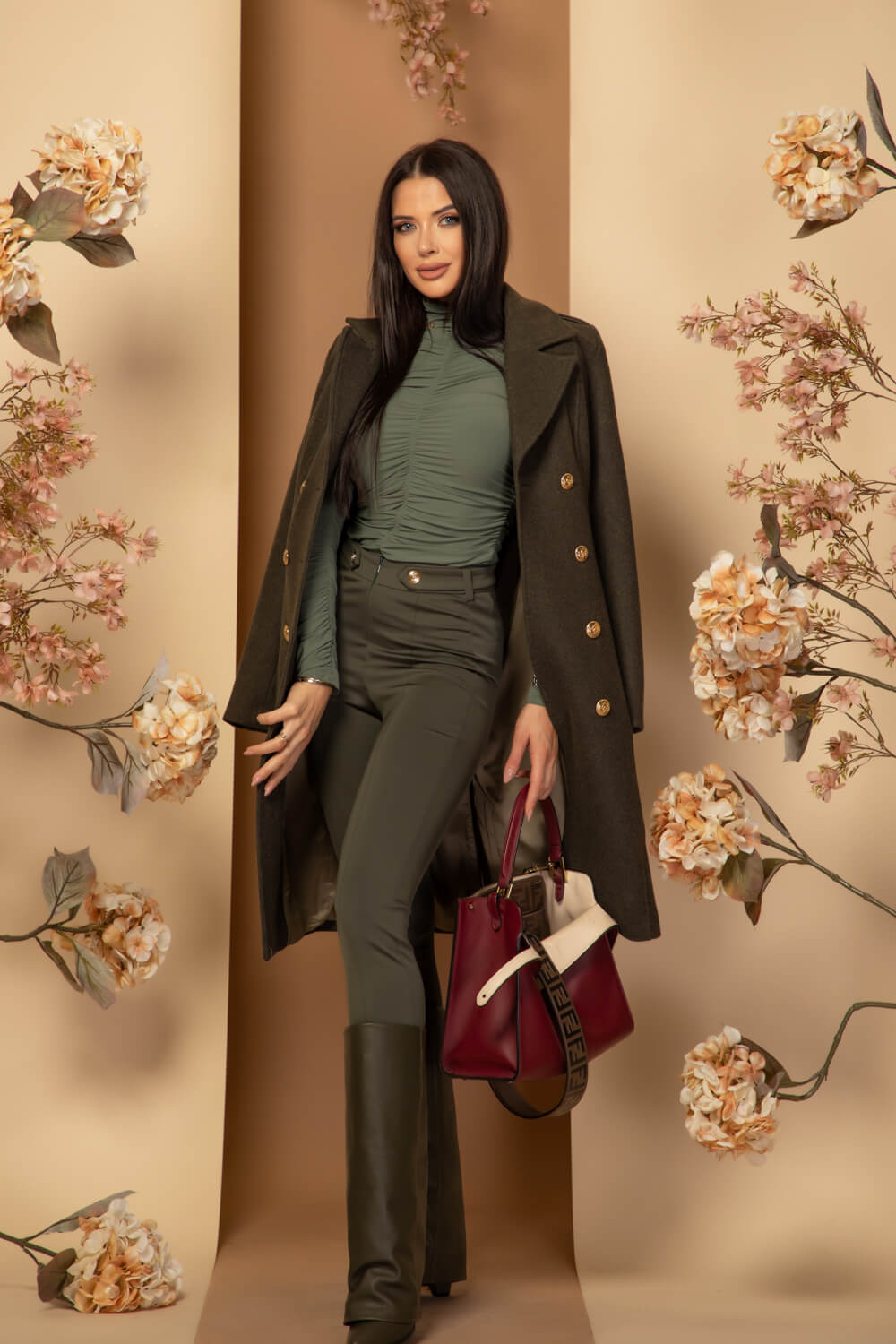 Glance Stealer Bluza-Polo - Military - Imagine 23