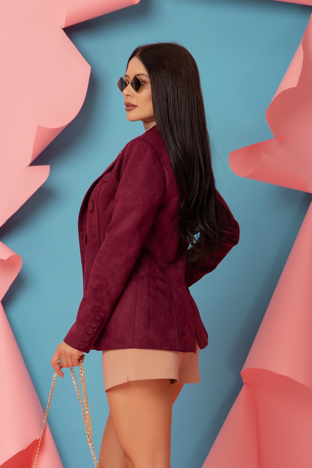 Barbie life doll Blazer - Bordo - Imagine 9