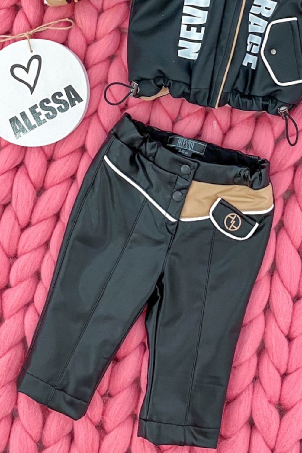 Treasure chest Alessa mini talie din piele - Imagine 12