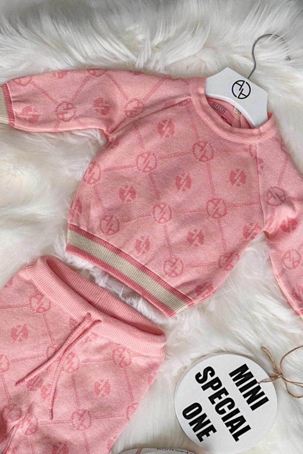 Alessa mini Religion Bluza tricotată - pink - Imagine 16