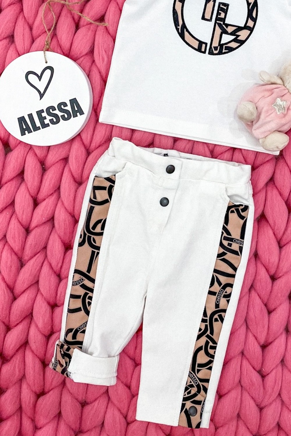 Alessa Luxury mini Blugi lungi - Imagine 12