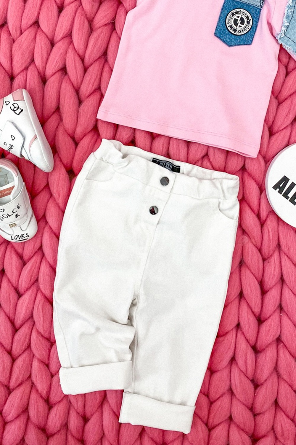 Feel This Moment mini Blugi lungi - ecru - Imagine 12