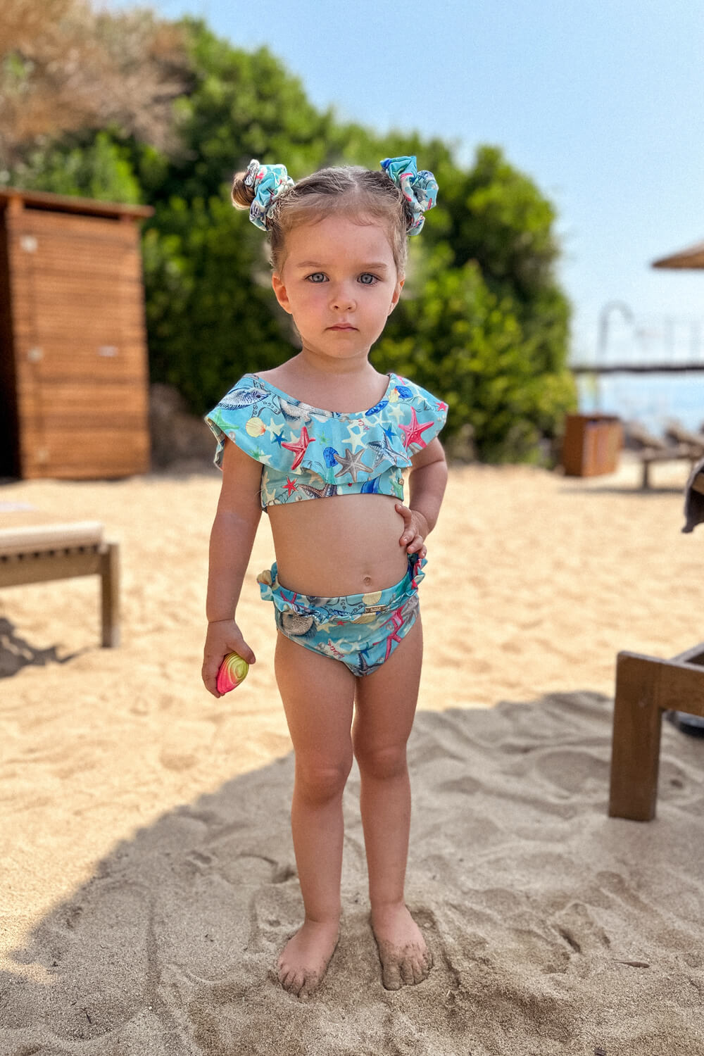 Treasure Island Mini Scrunchie - 2 bucăți - Imagine 10