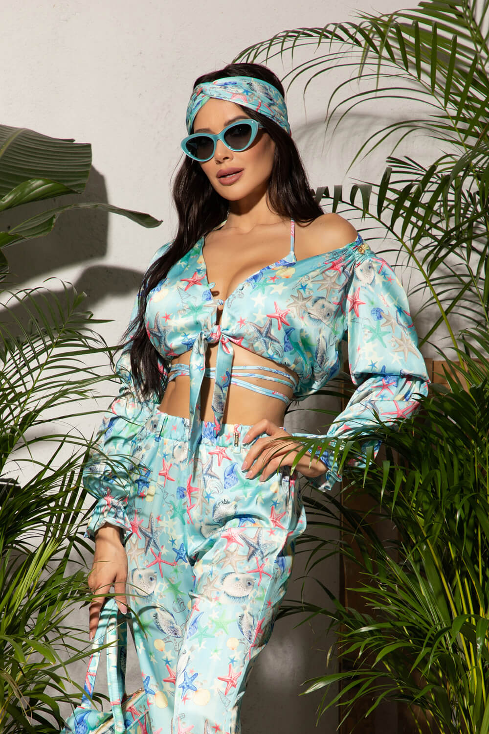 Charm Provocateur Ruffles CROP-TOP - Treasure Island - Imagine 16