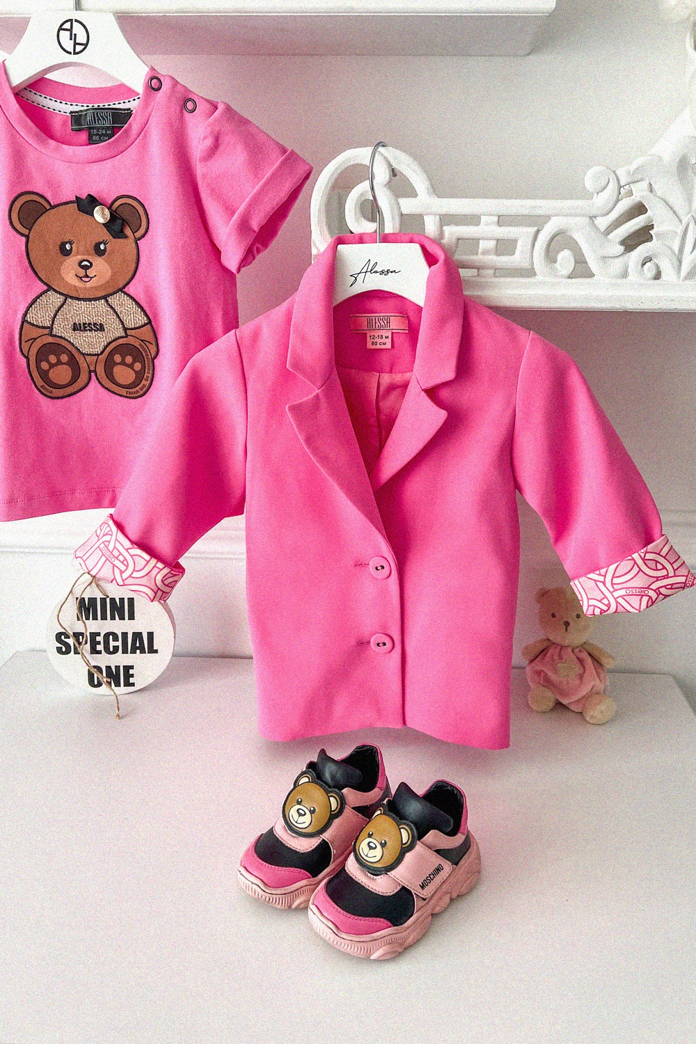 Top Score Mini Blazer - Luxury Pink - Imagine 11