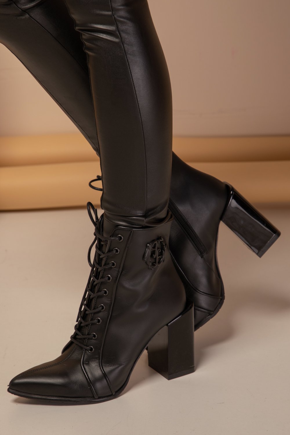 Cizme Alessa Rococo - Black - Imagine 17