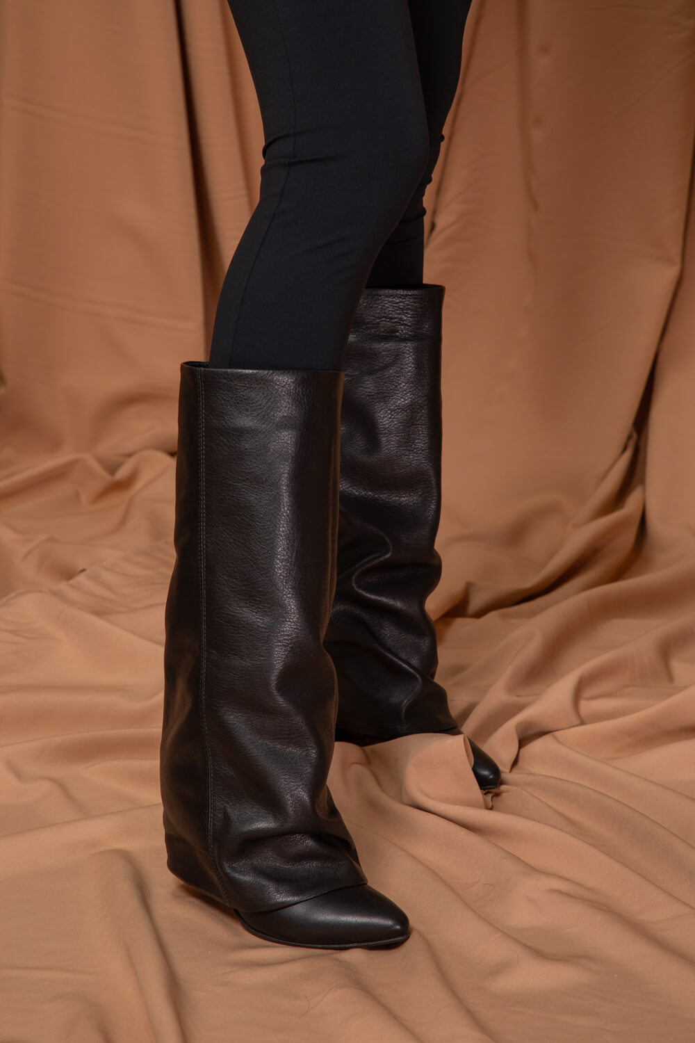 Strut Perfection Cizme - Black - Imagine 26