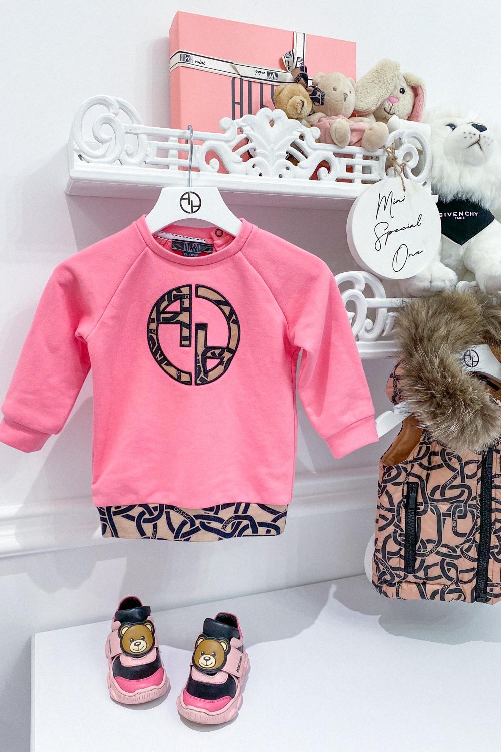 One more hug Alessa mini tunică - pink - Imagine 6