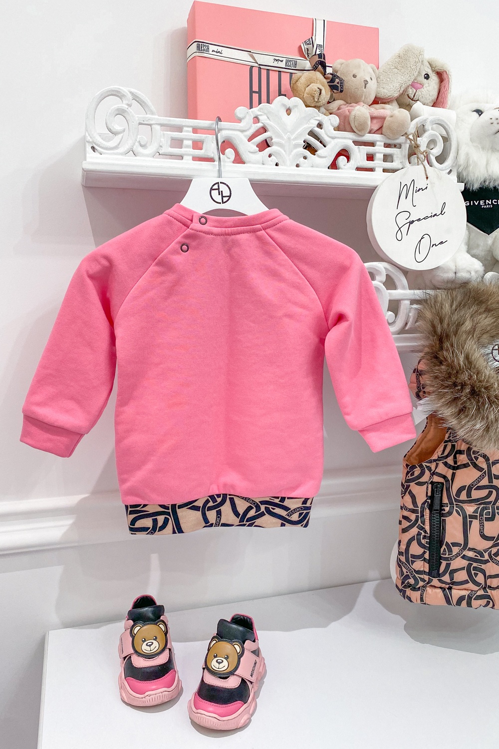 One more hug Alessa mini tunică - pink - Imagine 7