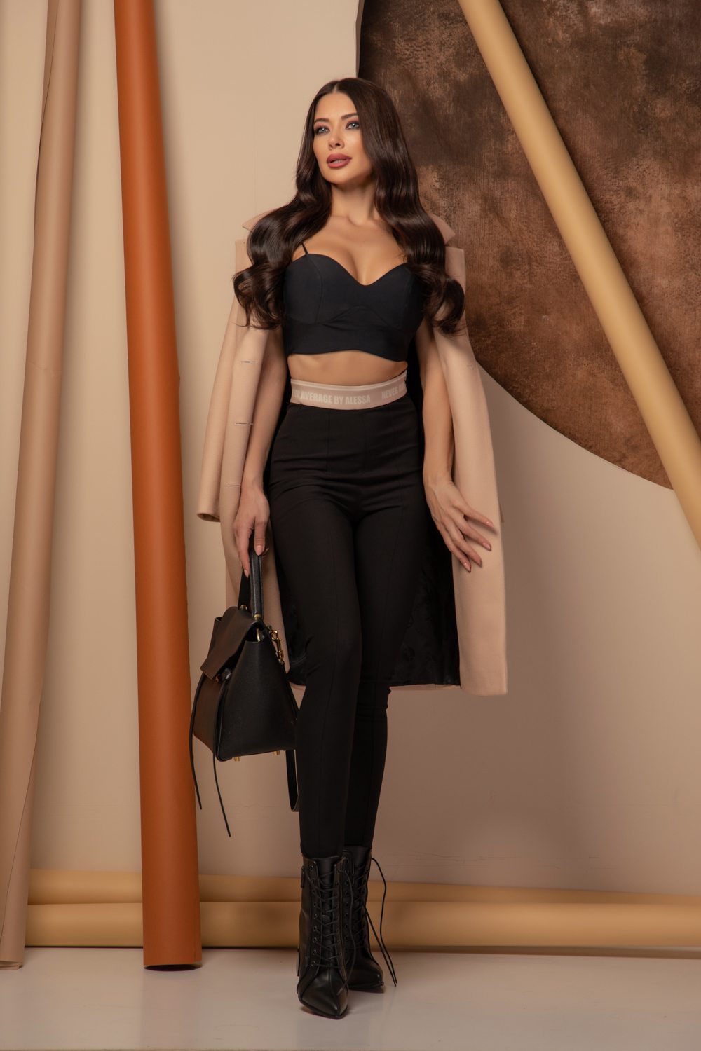 Cizme Alessa Rococo - Black - Imagine 22