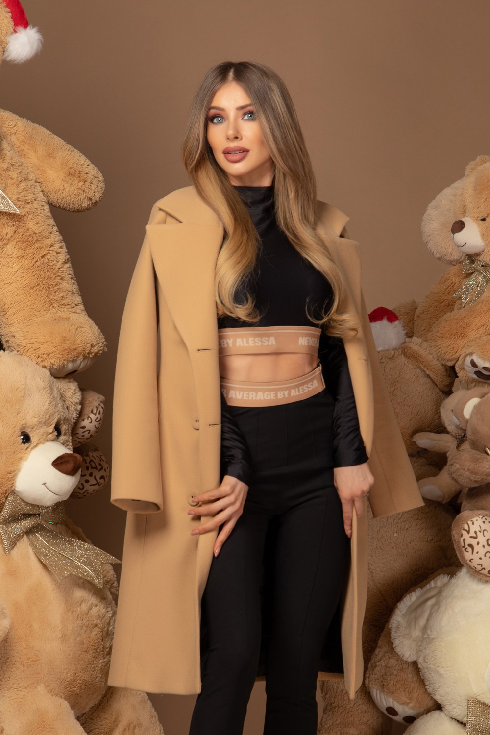 Trick Or Treat Crop Top cu gât - Imagine 12