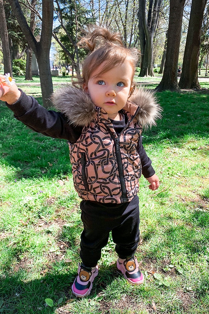 Fluffy Dreams Mini vestă de blană autentică - Luxury - Imagine 16
