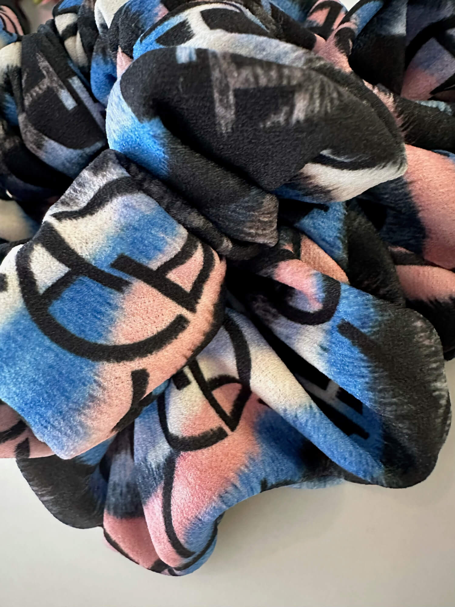 Affection scrunchie - mare - Imagine 8
