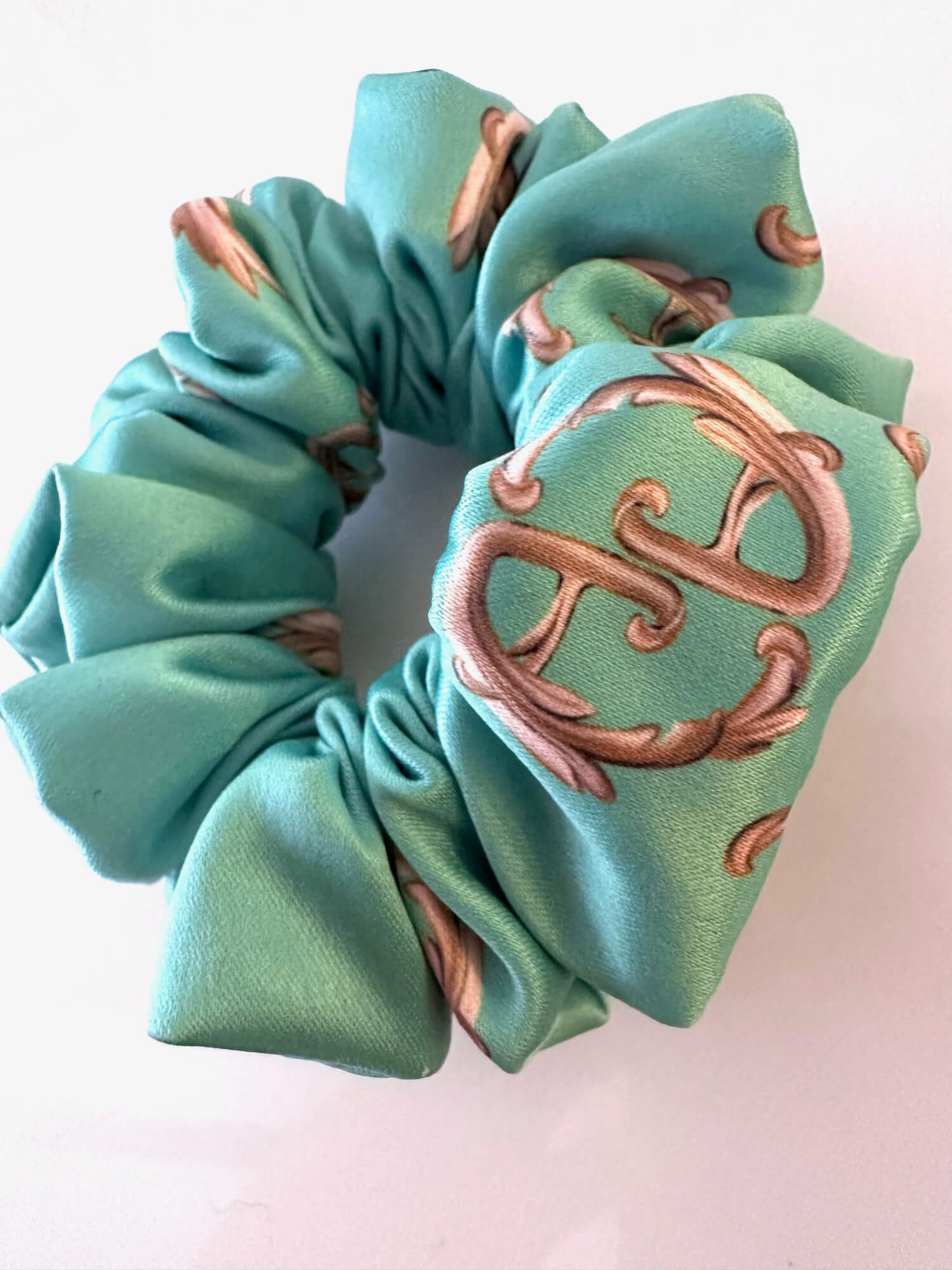 Alessa Rococo Scrunchie - Verde Mic - Imagine 8