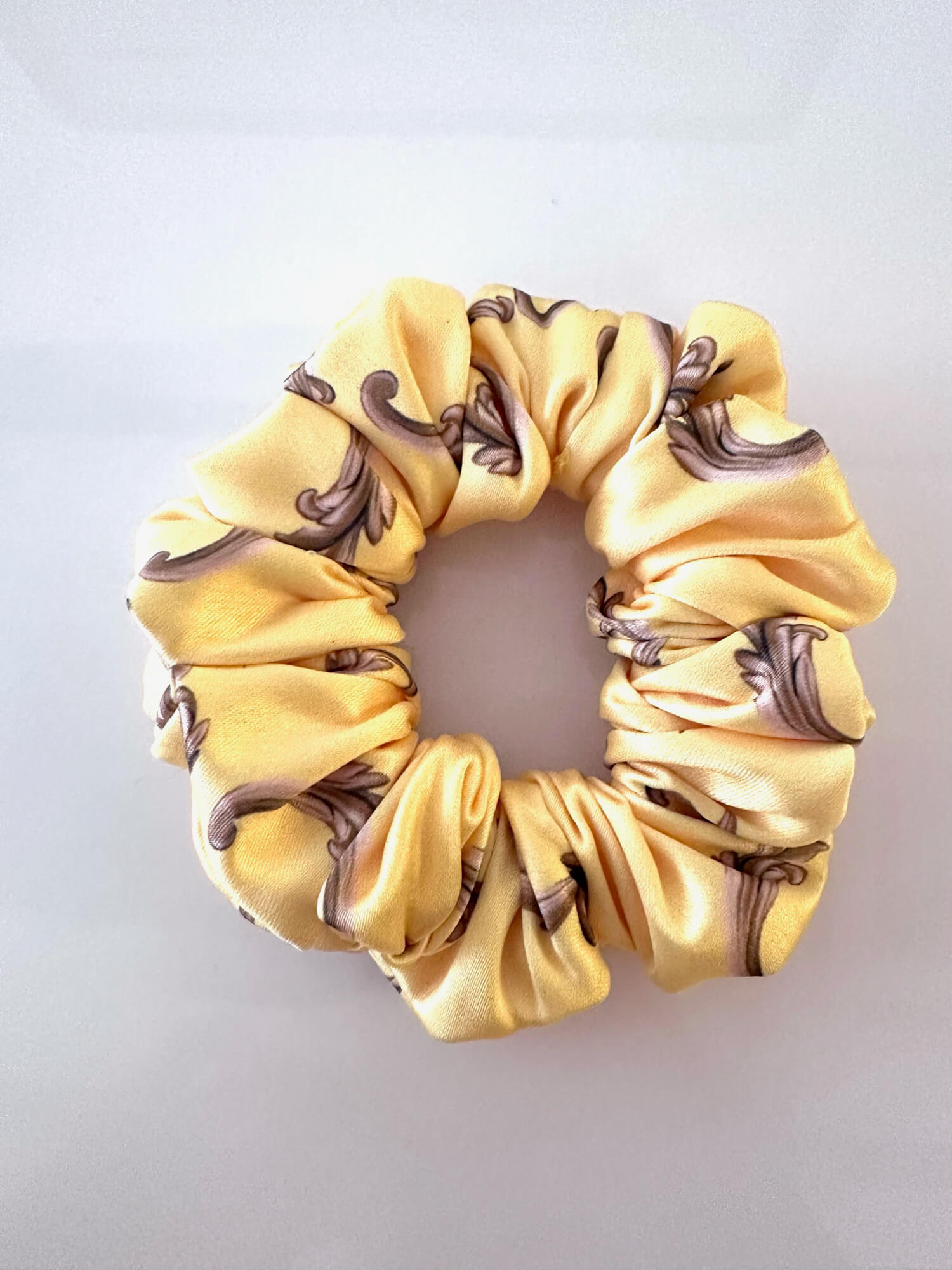 Alessa Rococo Scrunchie - Galben Mic - Imagine 12