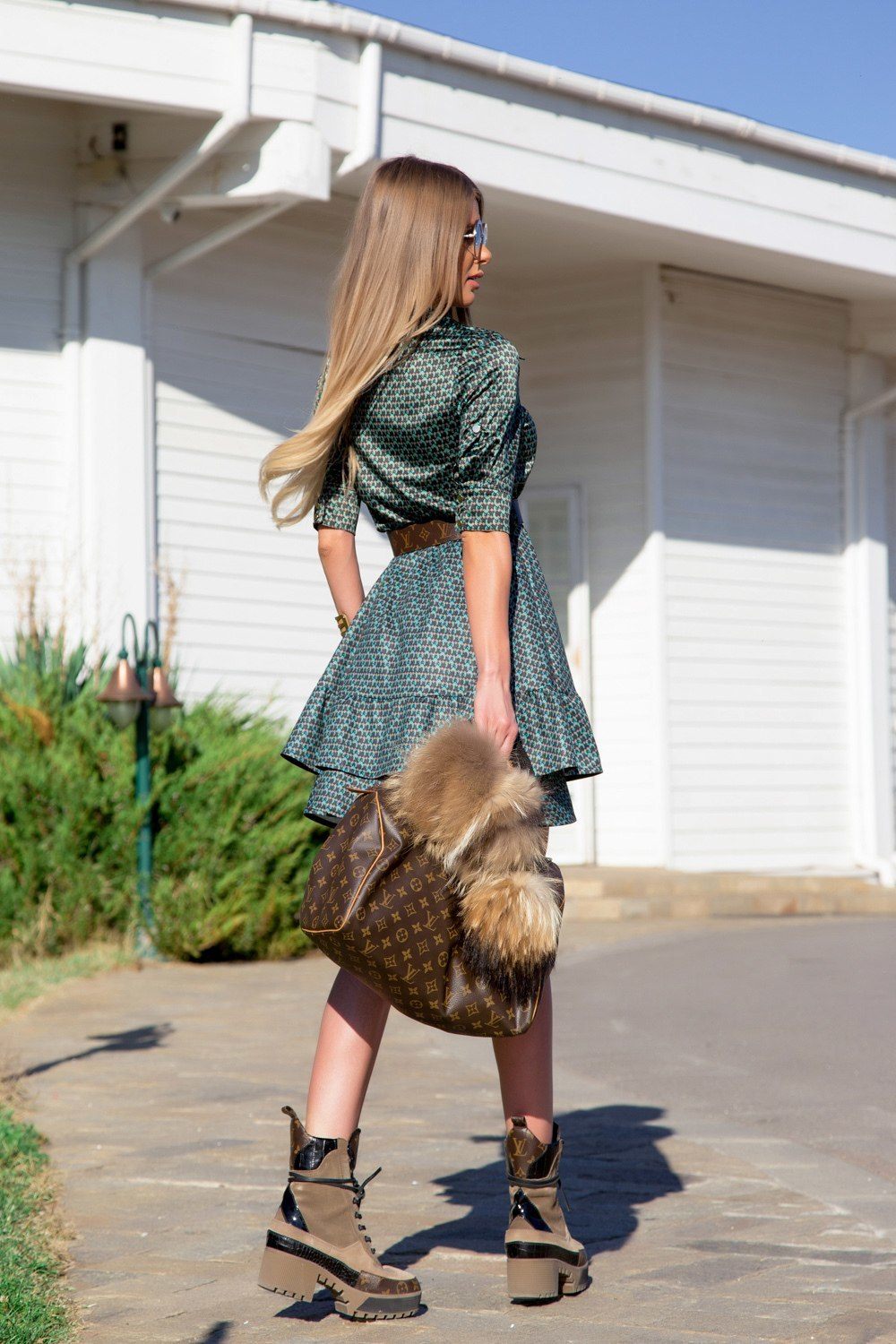 Rochie On the spotlight ruffles - Imagine 11