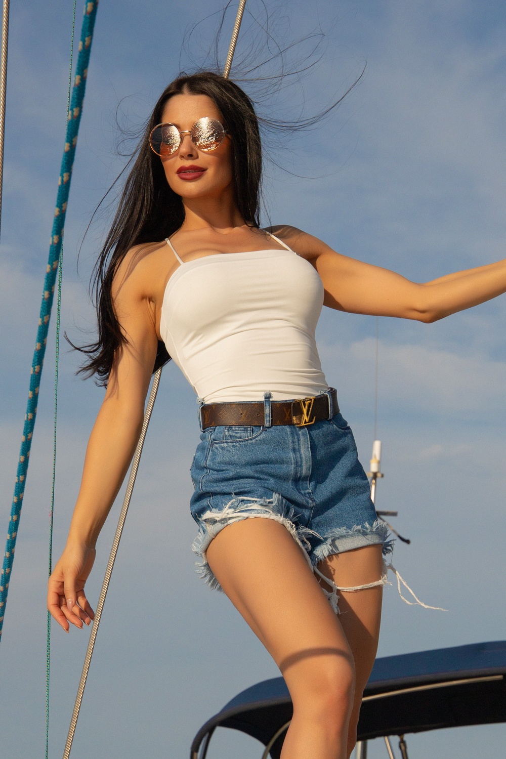 Test My Limits top - Ecru - Imagine 10