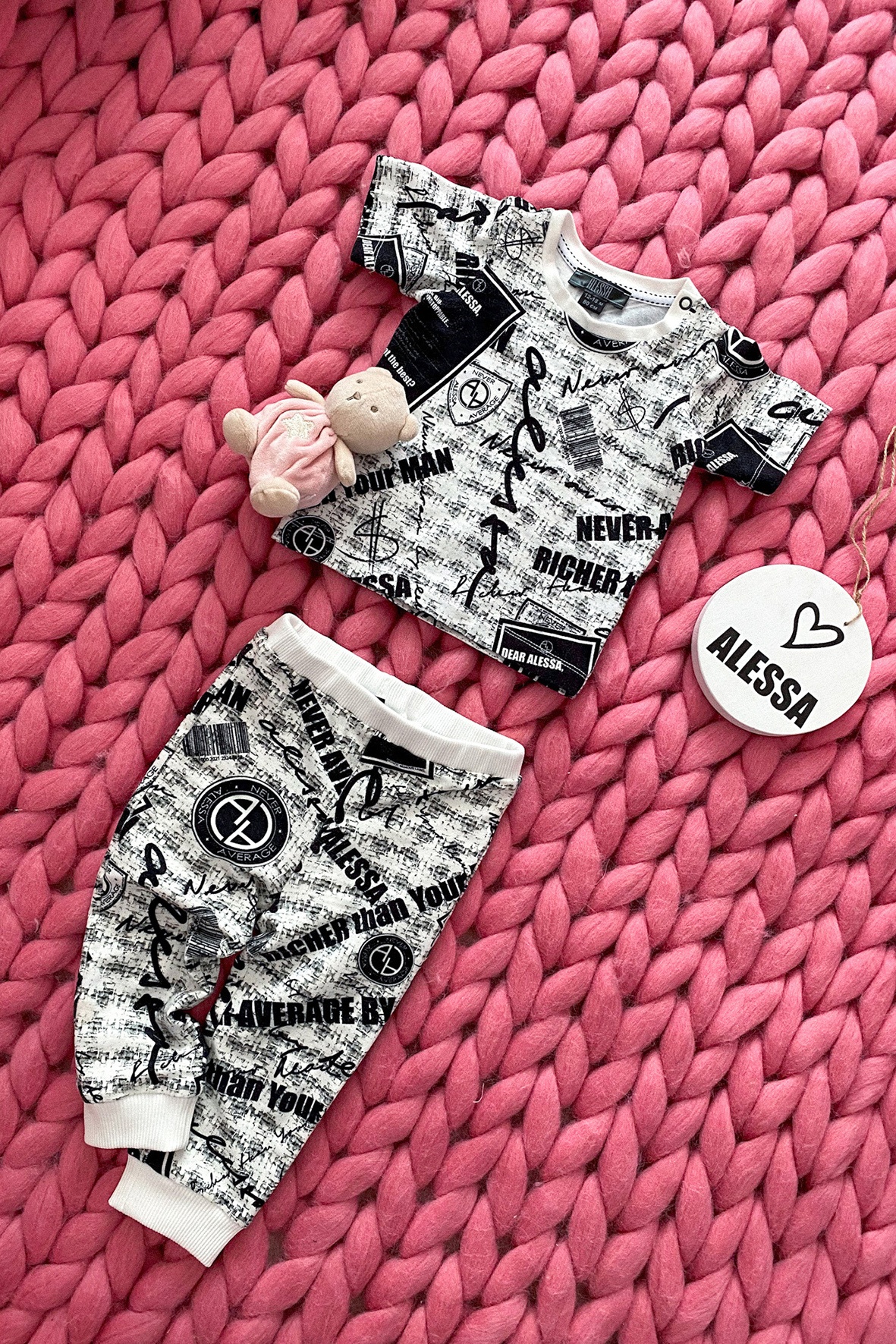 Run The World Alessa mini pantaloni - Print - Imagine 19