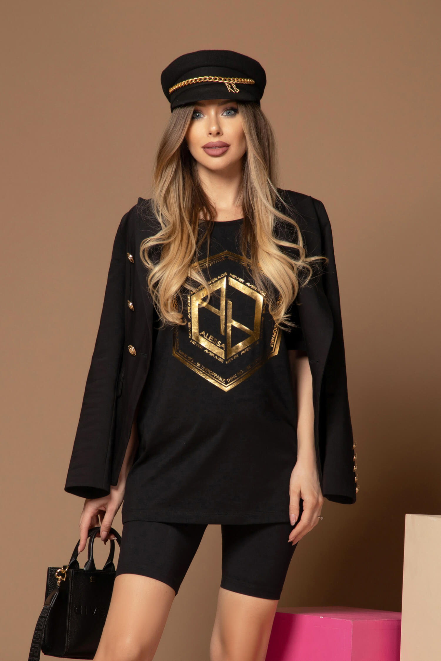 Make It Yours Blazer - Negru - Imagine 26