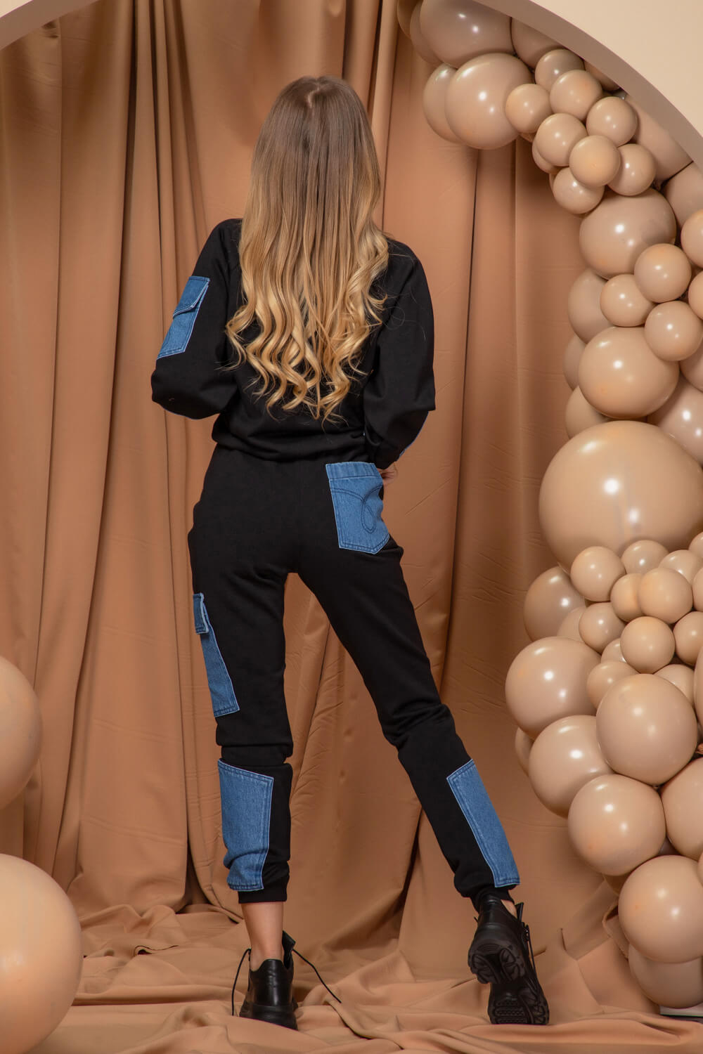 Slay All Day Pantaloni Sport - Black - Imagine 12